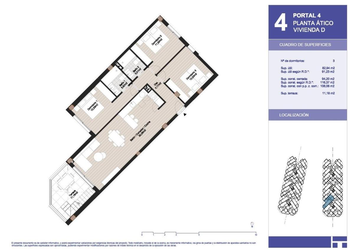 3 Bed, 2 Bath, ApartmentFor Sale, Torrox, Costa del Sol