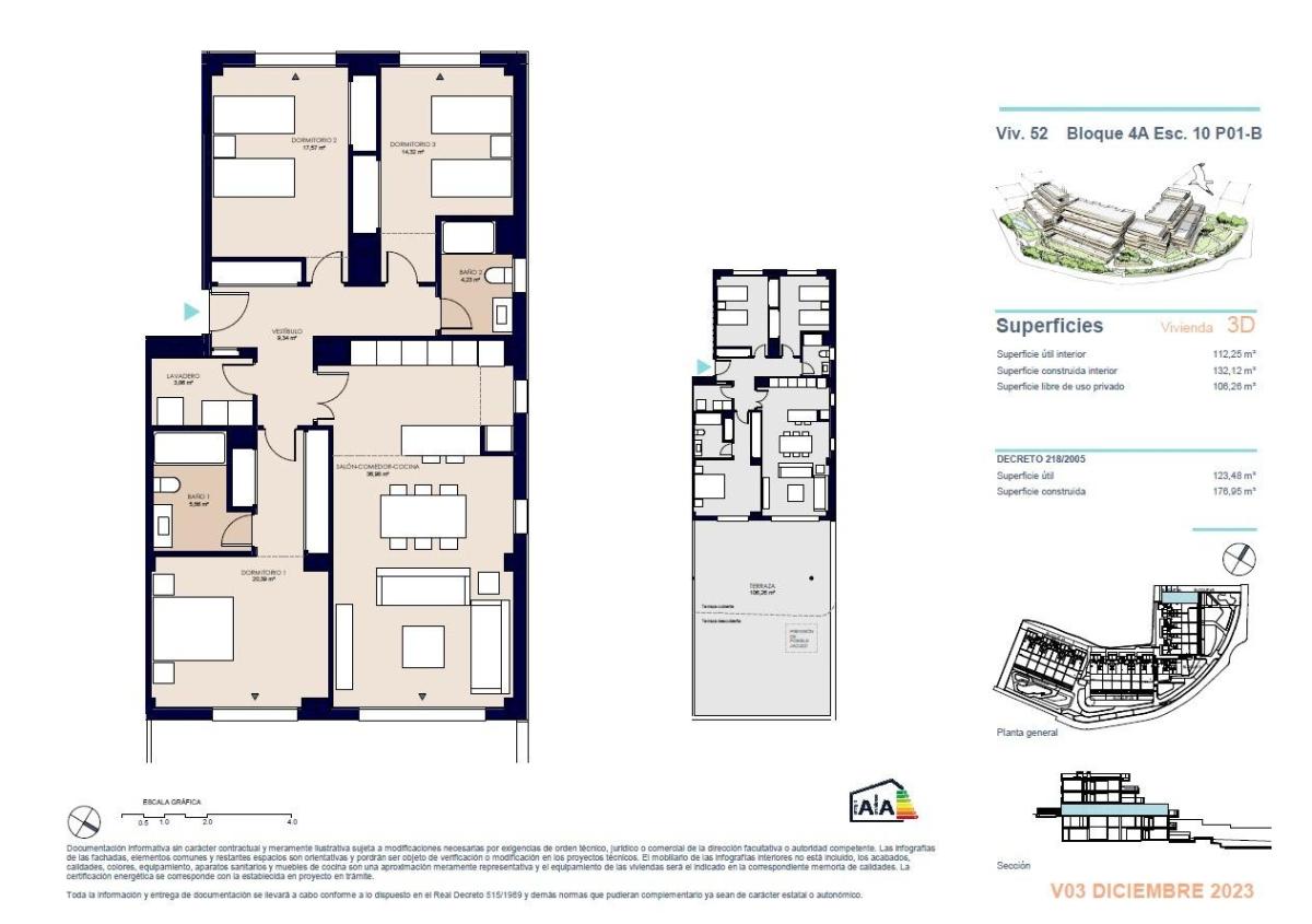 3 Bed, 2 Bath, ApartmentFor Sale, Estepona, Costa del Sol