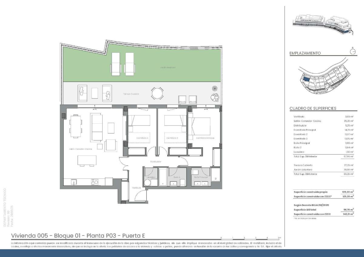 3 Bed, 2 Bath, ApartmentFor Sale, Estepona, Costa del Sol