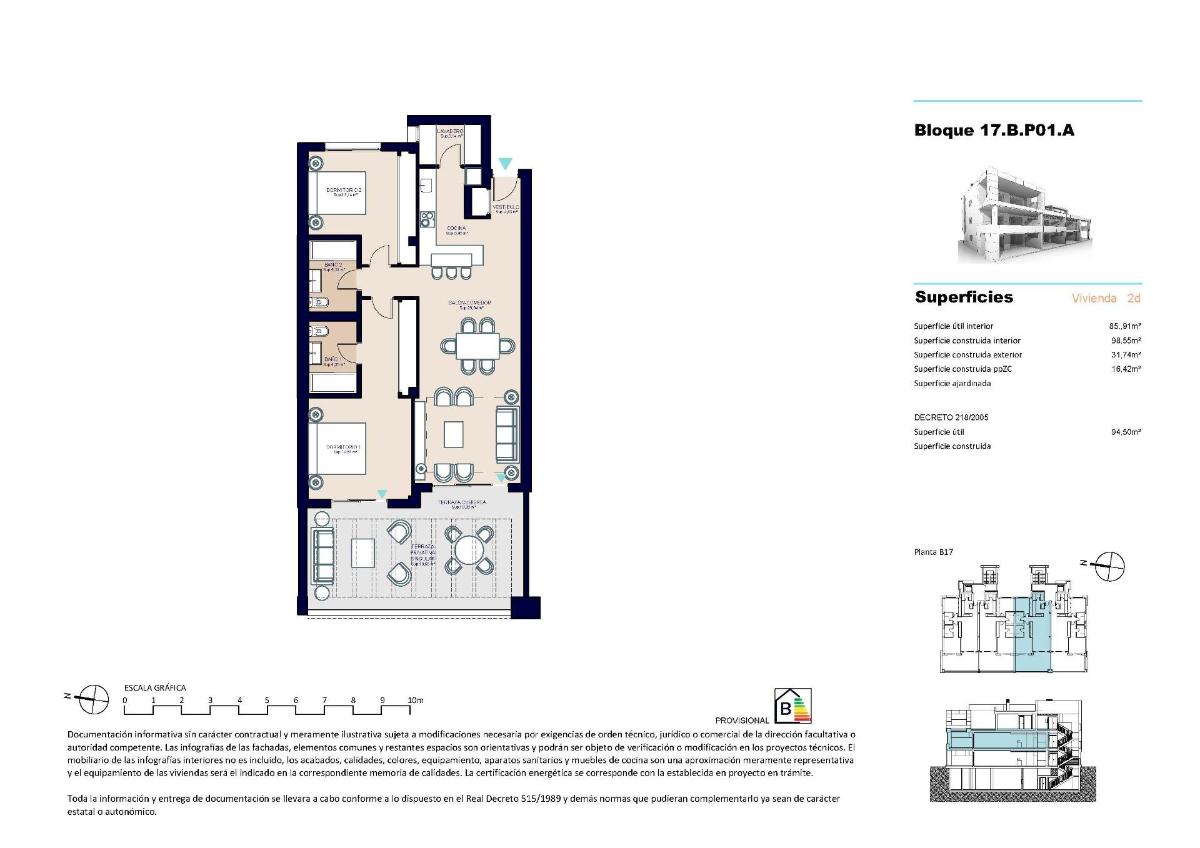 2 Bed, 2 Bath, ApartmentFor Sale, Estepona, Costa del Sol
