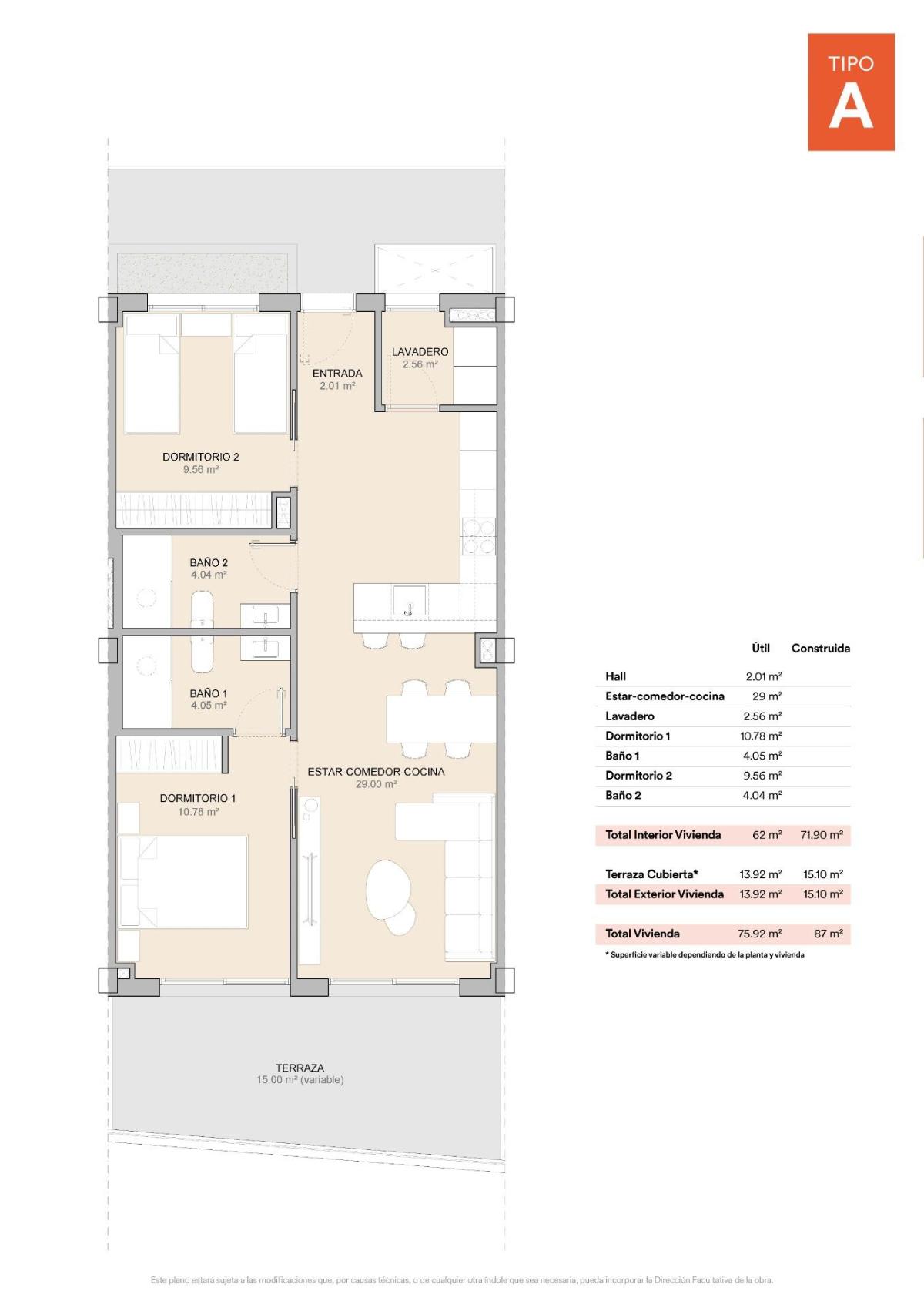 2 Bed, 2 Bath, ApartmentFor Sale, La Nucia, Costa Blanca