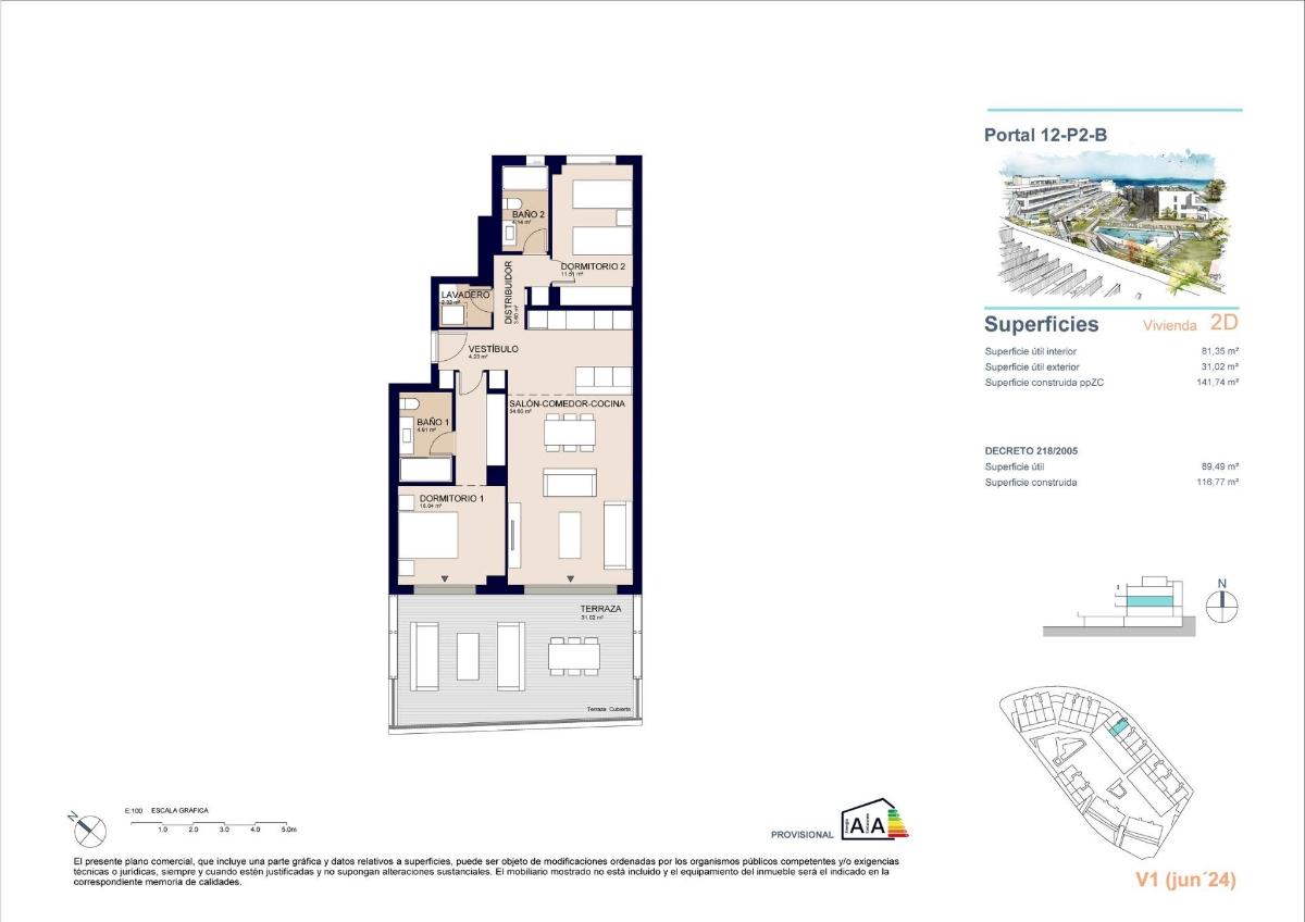 2 Bed, 2 Bath, ApartmentFor Sale, Estepona, Costa del Sol