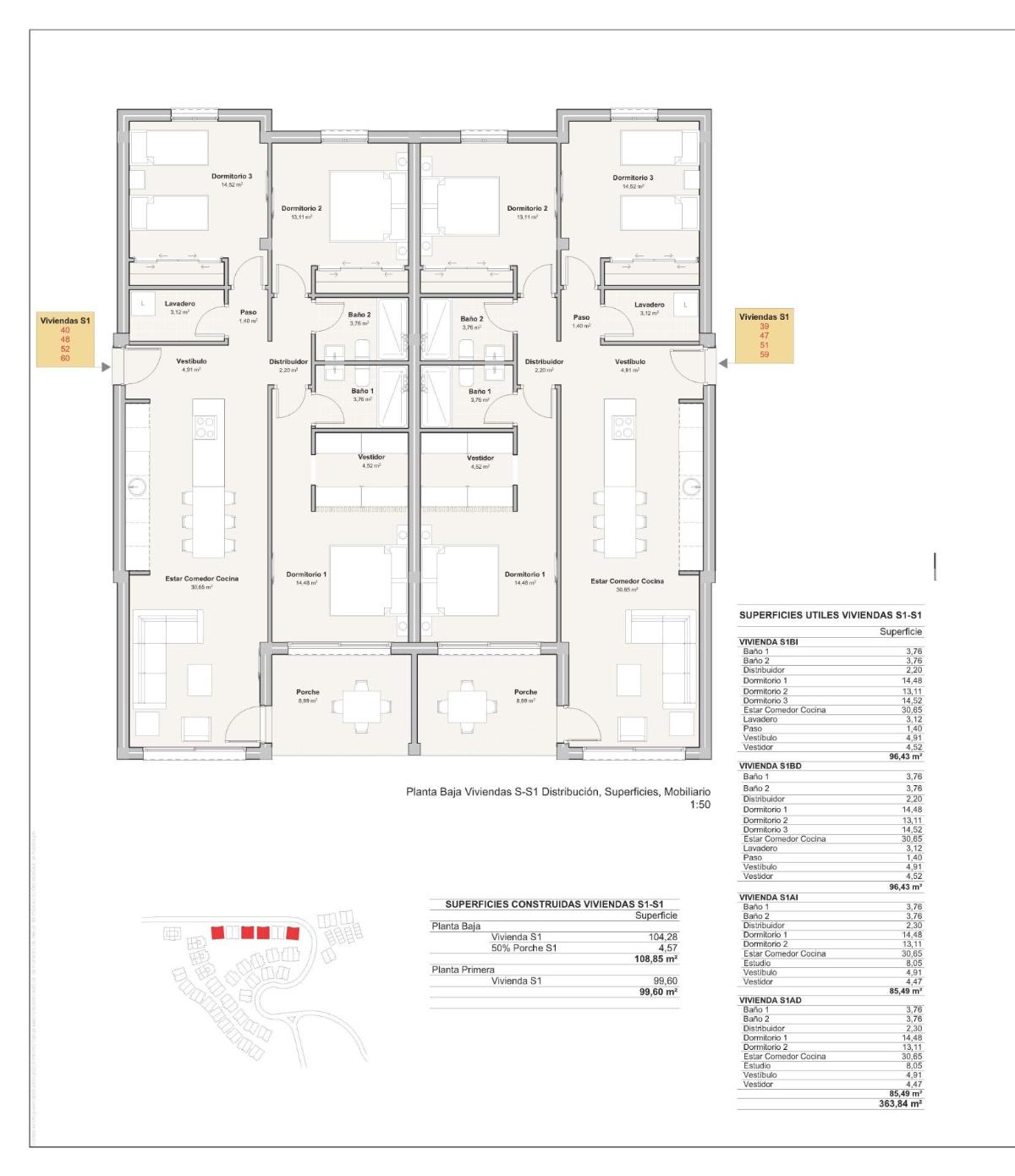 3 Bed, 2 Bath, ApartmentFor Sale, Mojacar, Costa Almeria