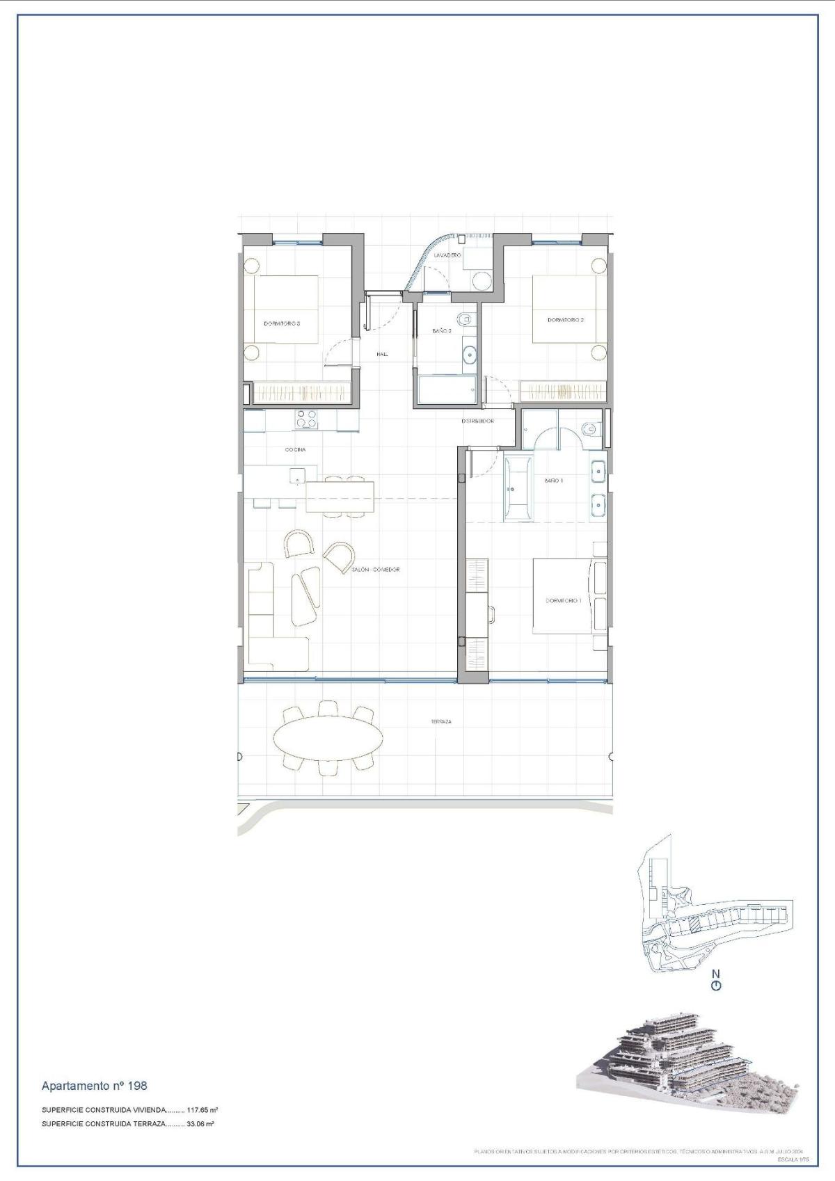 3 Bed, 2 Bath, ApartmentFor Sale, Fuengirola, Costa del Sol