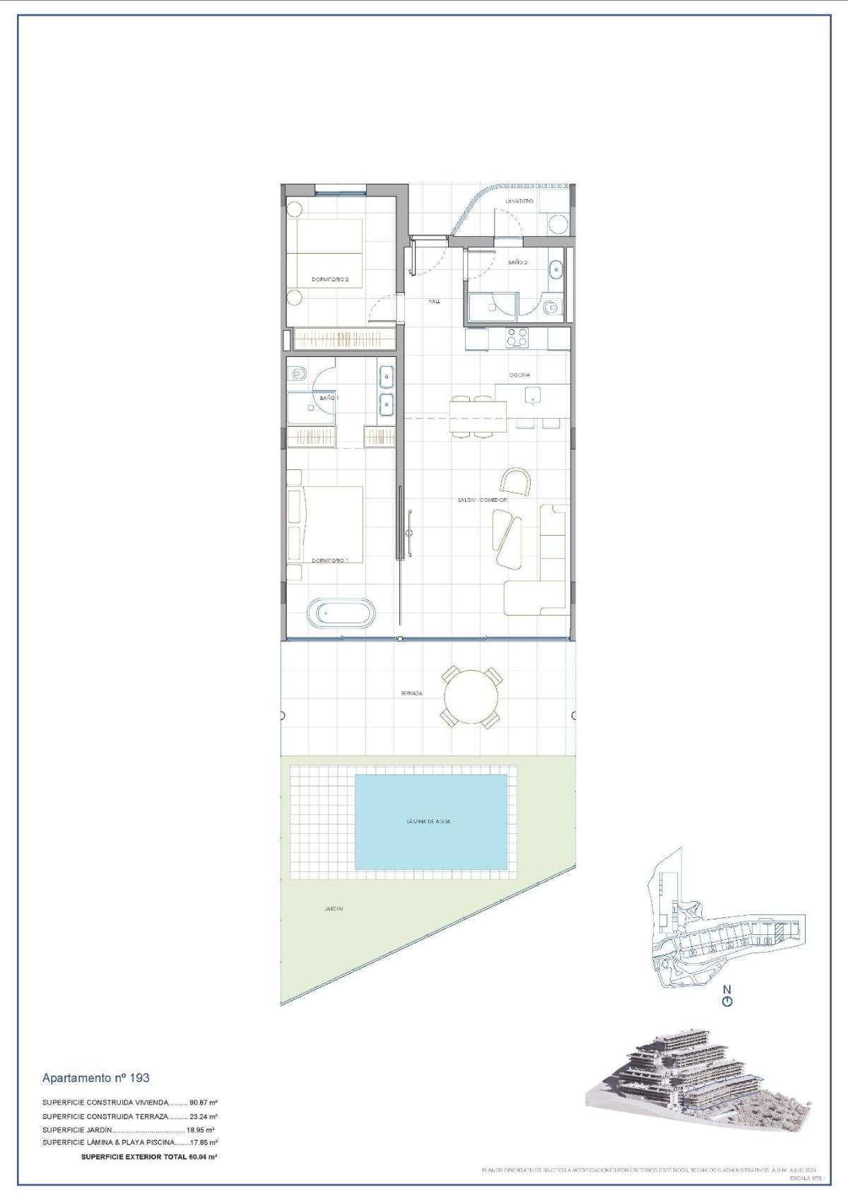 2 Bed, 2 Bath, ApartmentFor Sale, Fuengirola, Costa del Sol