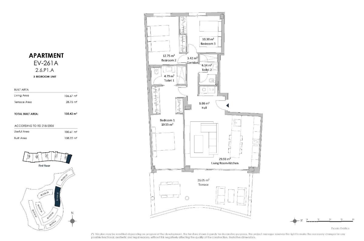 3 Bed, 2 Bath, ApartmentFor Sale, Fuengirola, Costa del Sol