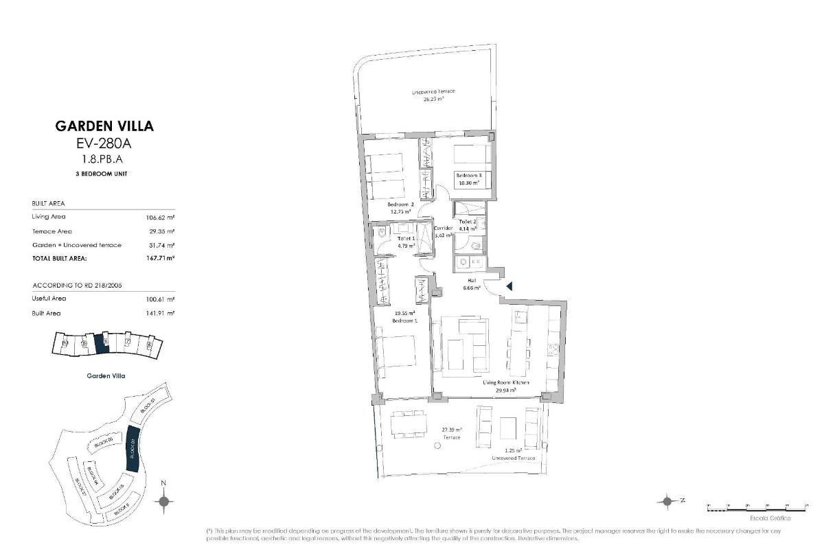 3 Bed, 2 Bath, ApartmentFor Sale, Fuengirola, Costa del Sol