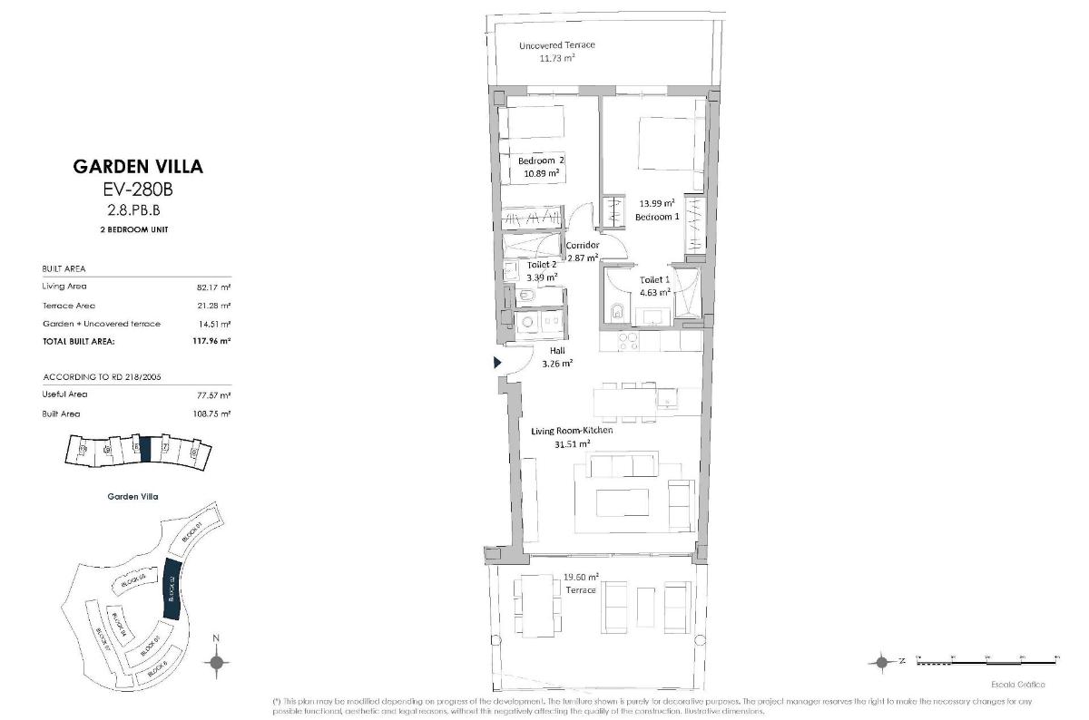 2 Bed, 2 Bath, ApartmentFor Sale, Fuengirola, Costa del Sol