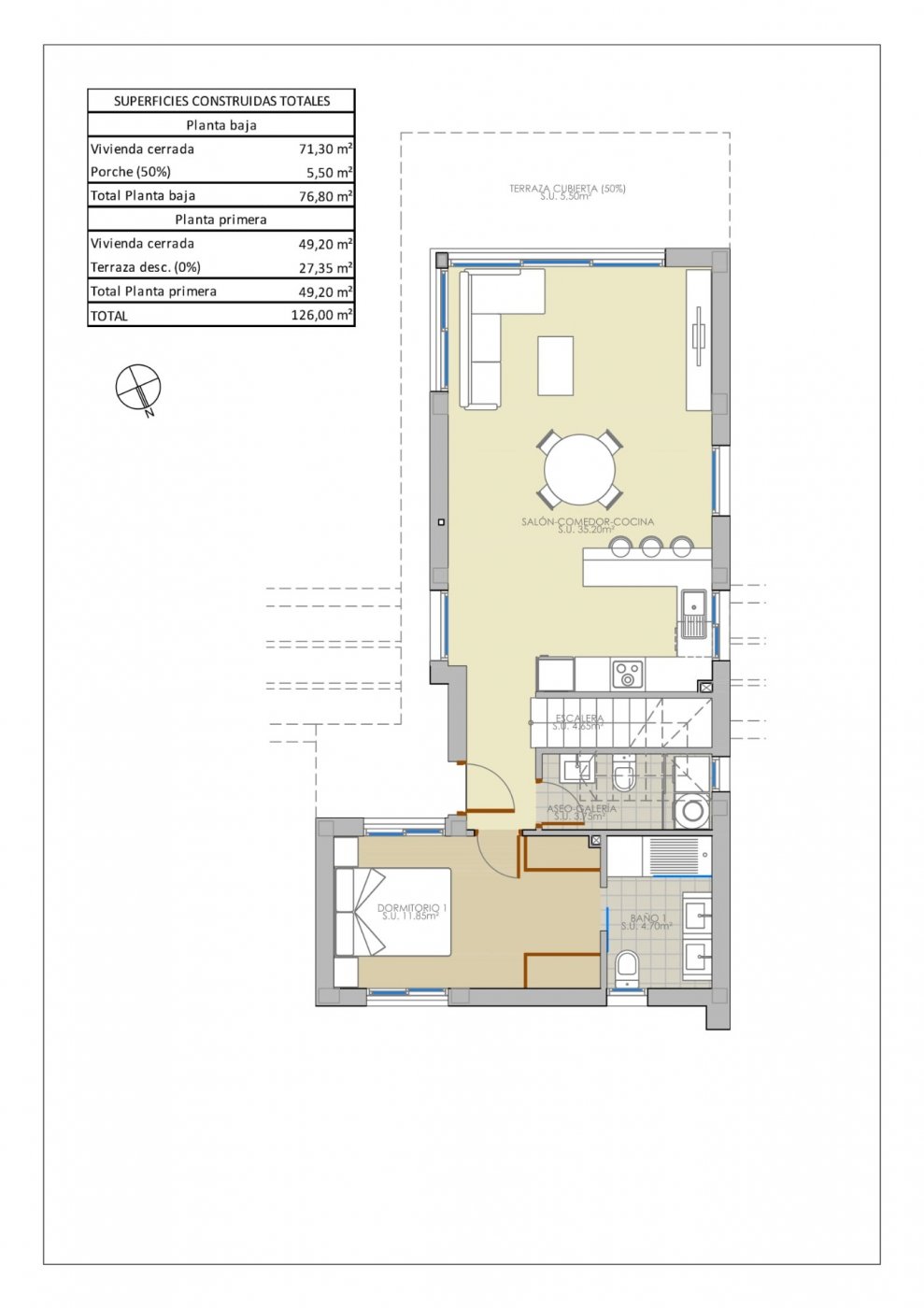 3 Bed, 3 Bath, HouseFor Sale, Pilar De La Horadada, Alicante