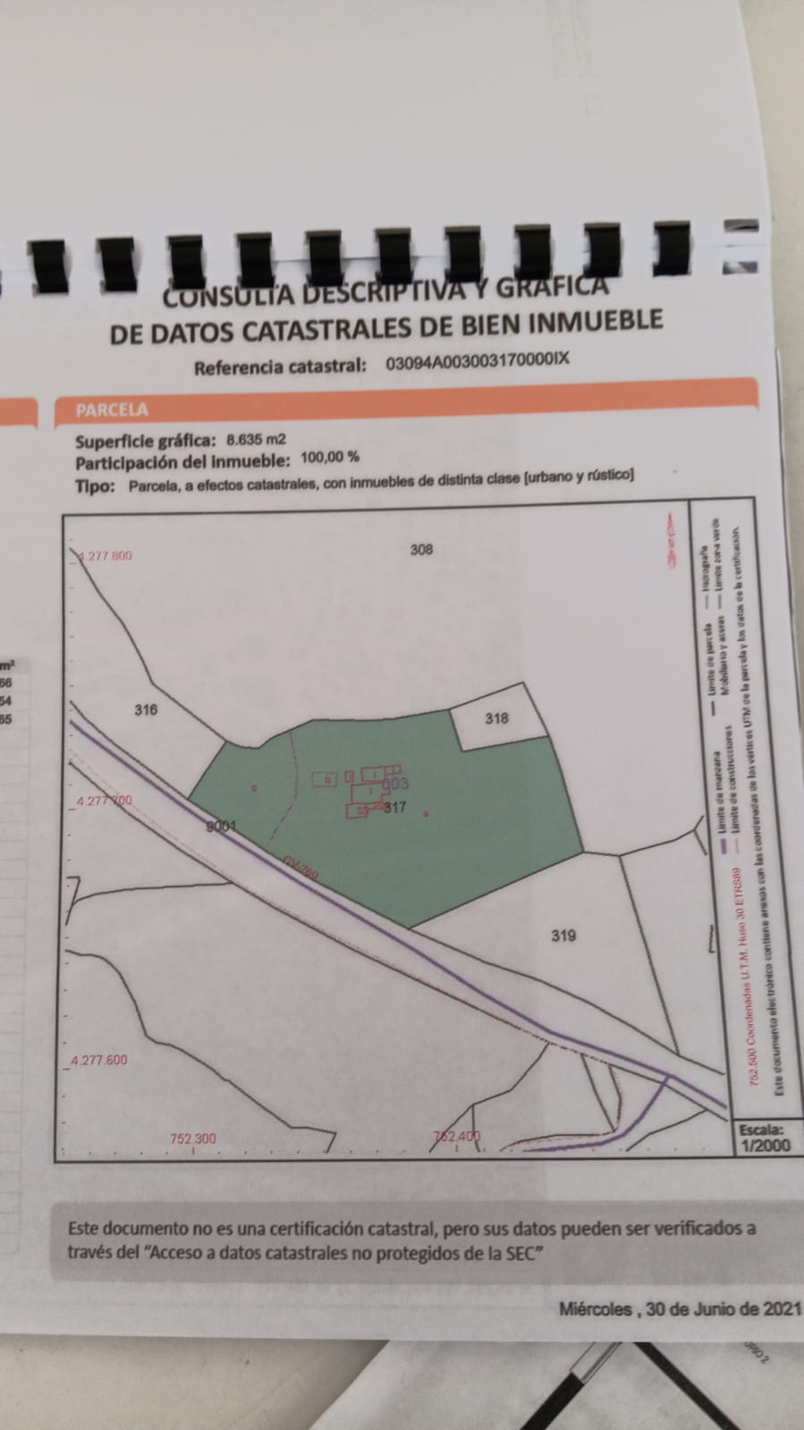 5 Bed, 2 Bath, HouseFor Sale, La Nucia, Alicante