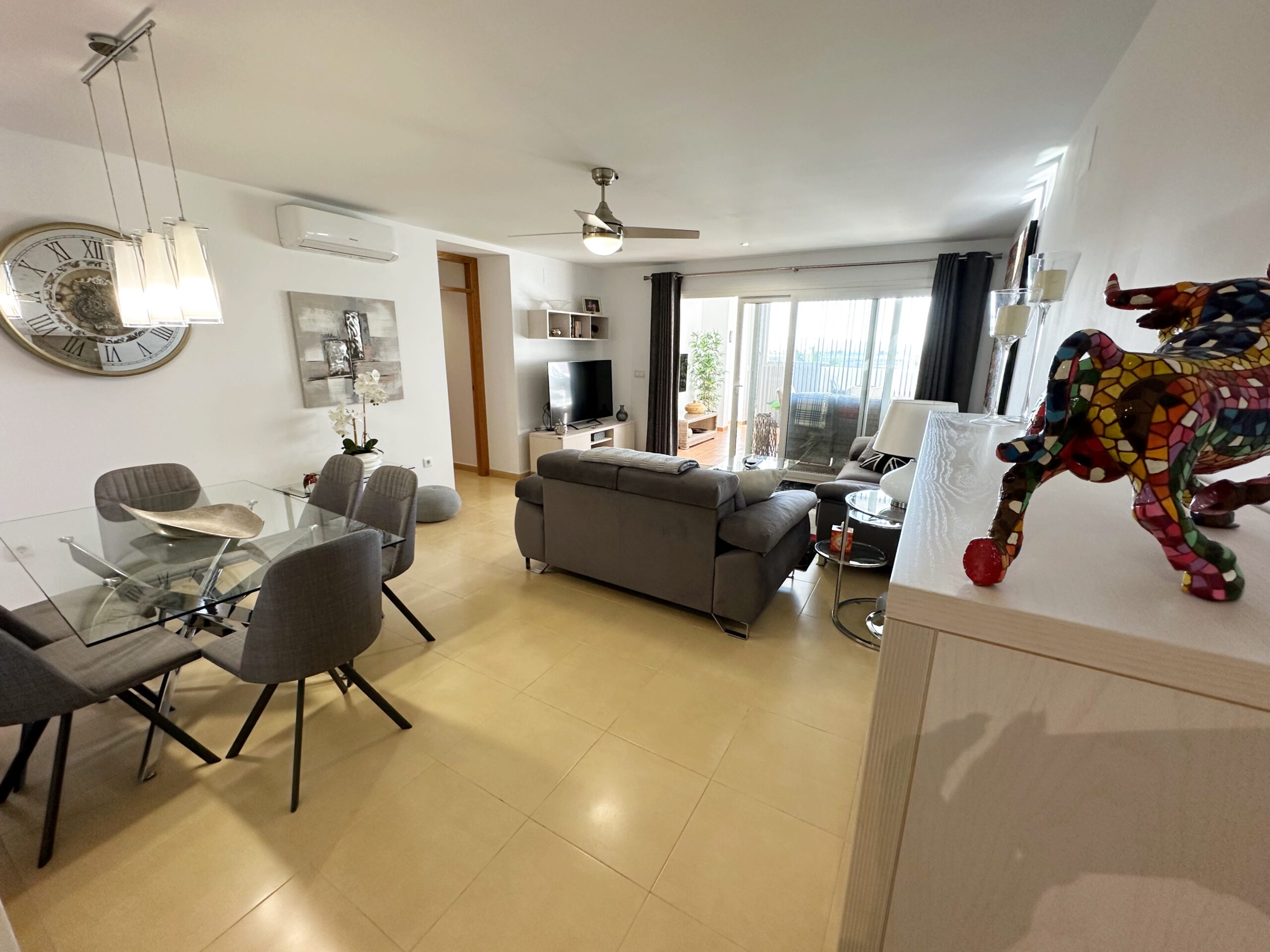 3 Bed, 2 Bath, ApartmentFor Sale, Mar Menor Golf Resort, Murcia