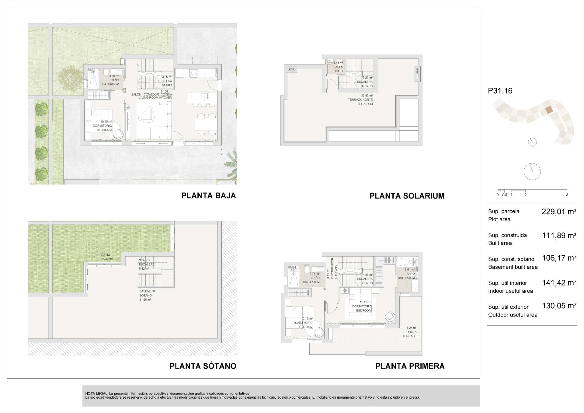 3 Bed, 4 Bath, HouseFor Sale, Torre Pacheco, Murcia