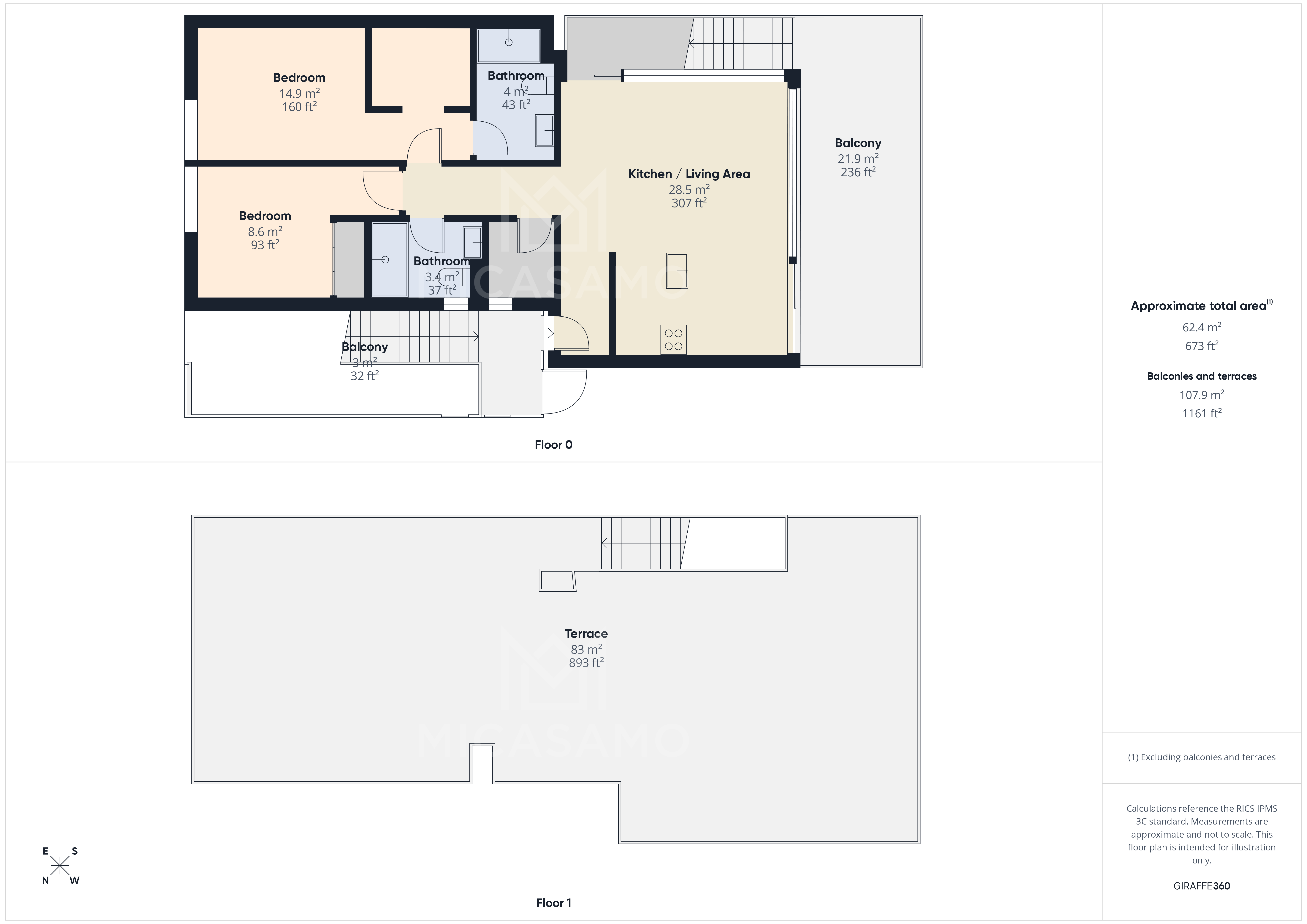 2 Bed, 2 Bath, ApartmentFor Sale, Mar De Cristal, Murcia