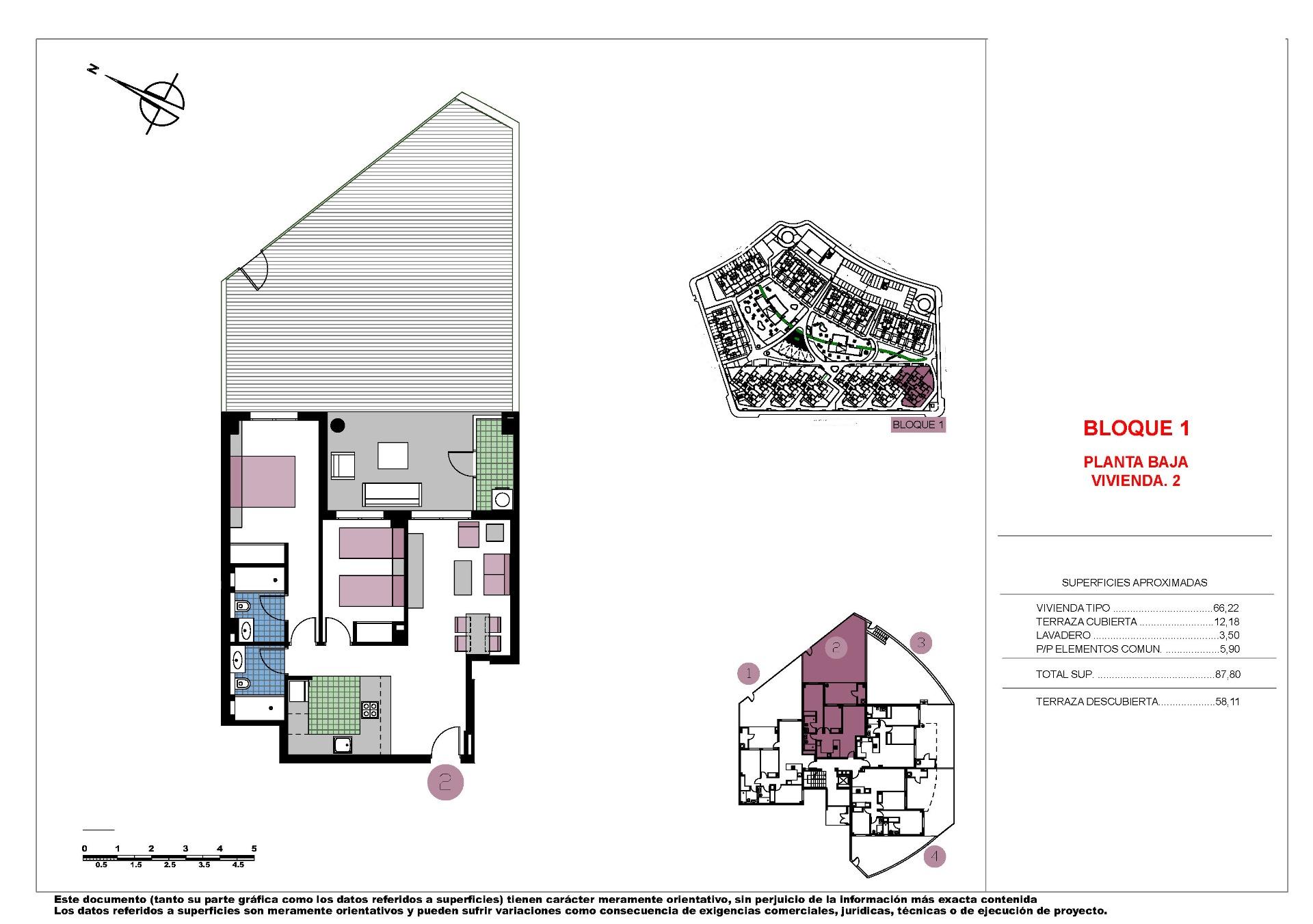 2 Bed, 2 Bath, ApartmentFor Sale, Mil Palmeras, Alicante