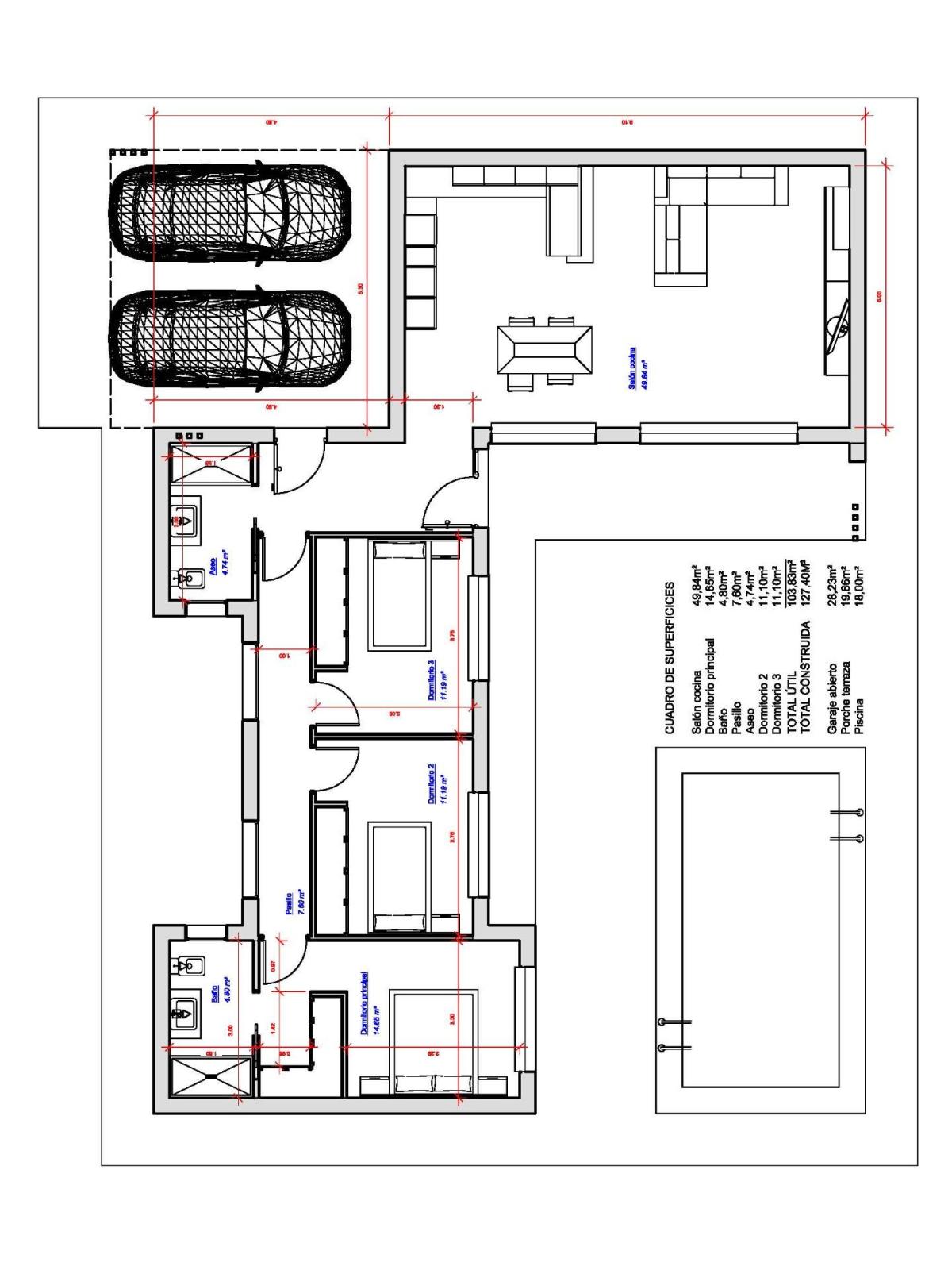3 Bed, 2 Bath, HouseFor Sale, Pinoso, Alicante