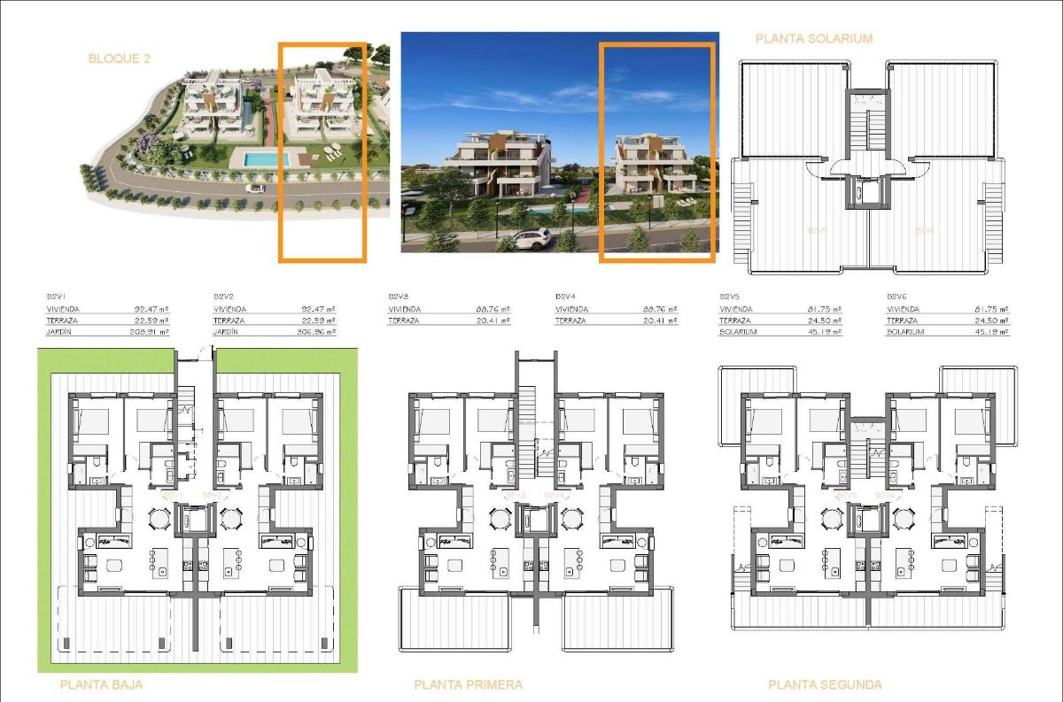 2 Bed, 2 Bath, ApartmentFor Sale, Fuente Alamo, Costa Calida