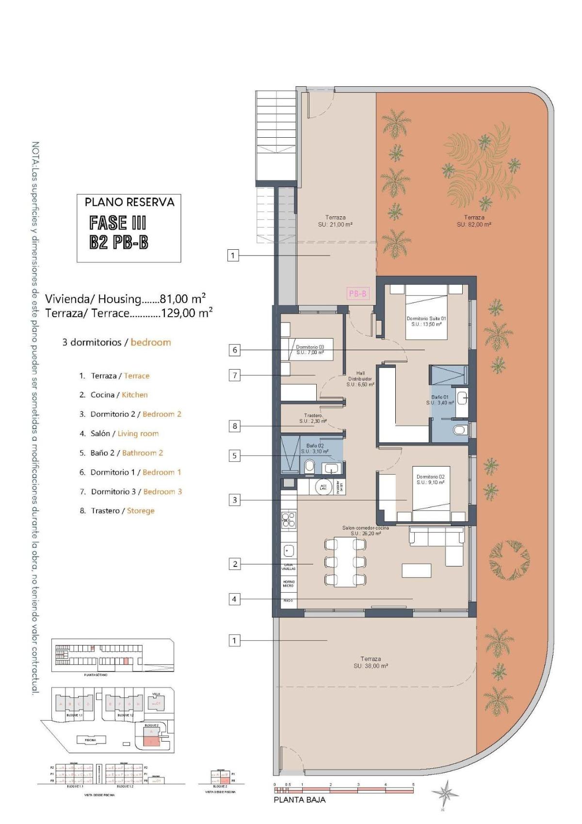 3 Bed, 2 Bath, HouseFor Sale, Los Alcazares, Costa Calida