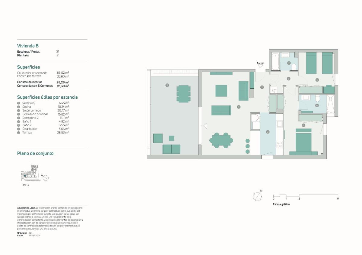 2 Bed, 2 Bath, ApartmentFor Sale, Estepona, Costa del Sol