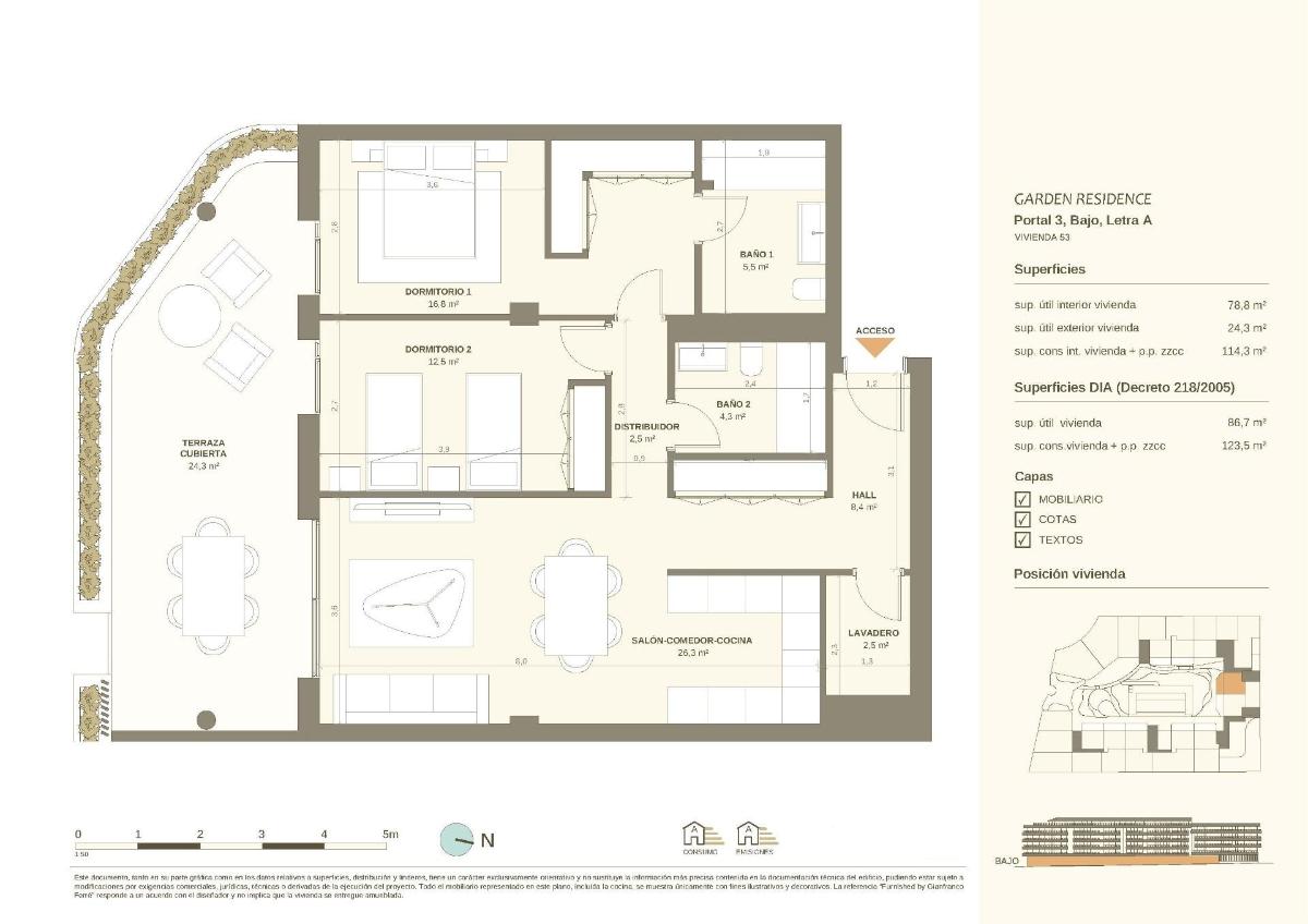 2 Bed, 2 Bath, ApartmentFor Sale, San Pedro de Alcantara, Costa del Sol