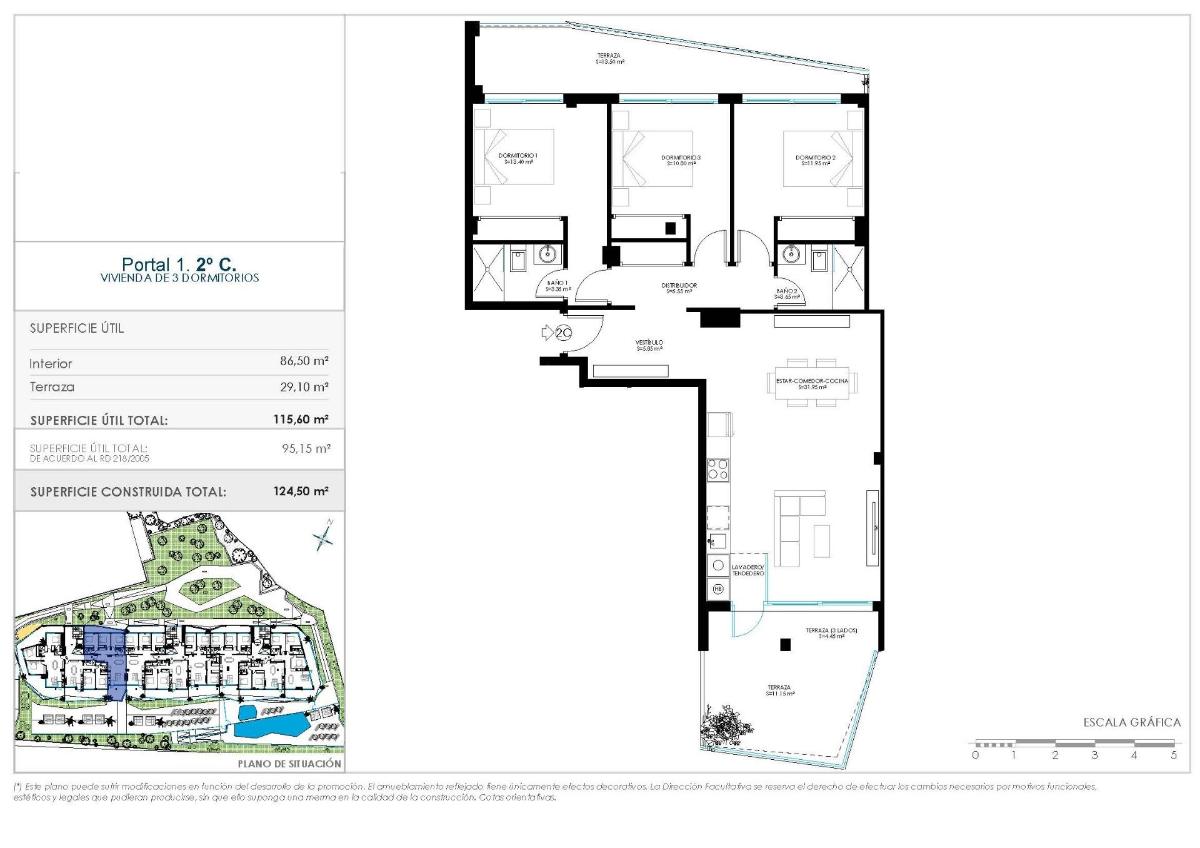 3 Bed, 2 Bath, ApartmentFor Sale, Benalmadena, Costa del Sol