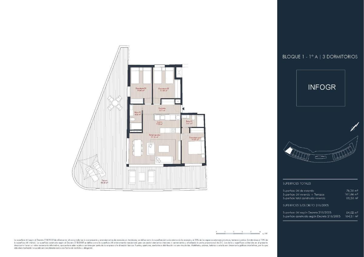 3 Bed, 2 Bath, ApartmentFor Sale, Manilva, Costa del Sol