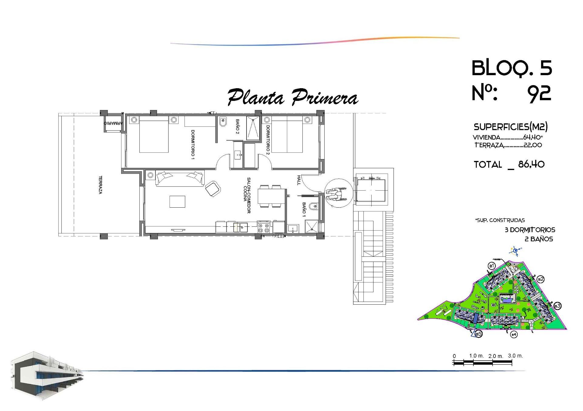 2 Bed, 2 Bath, ApartmentFor Sale, Guardamar Del Segura, Alicante