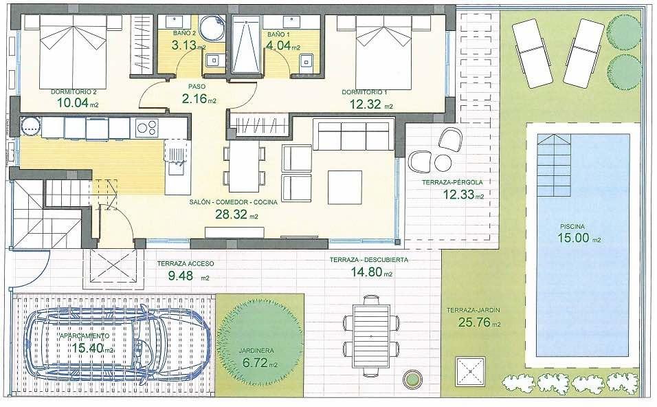 3 Bed, 2 Bath, HouseFor Sale, Polop, Alicante