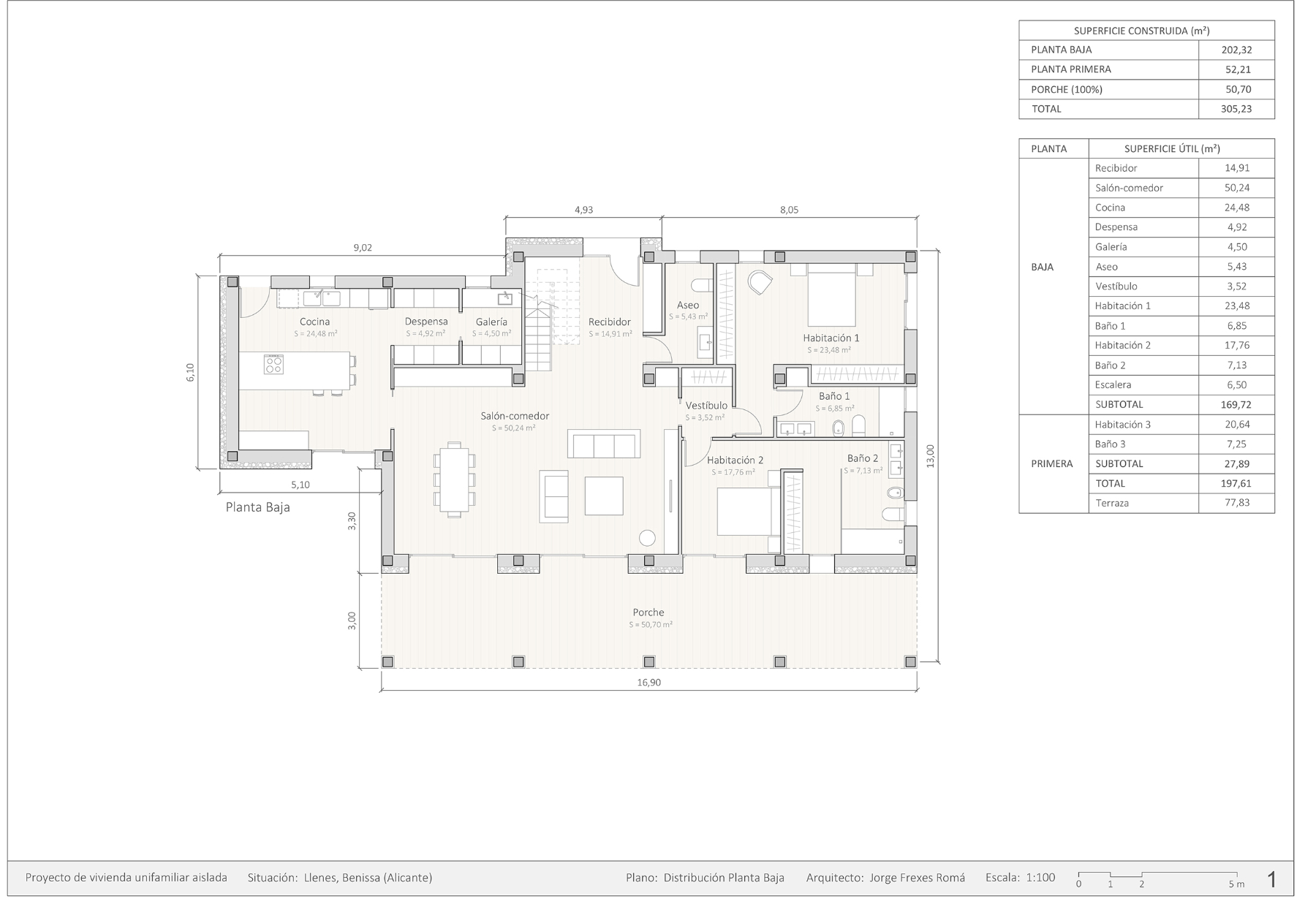 3 Bed, 3 Bath, HouseFor Sale, Benissa, Alicante
