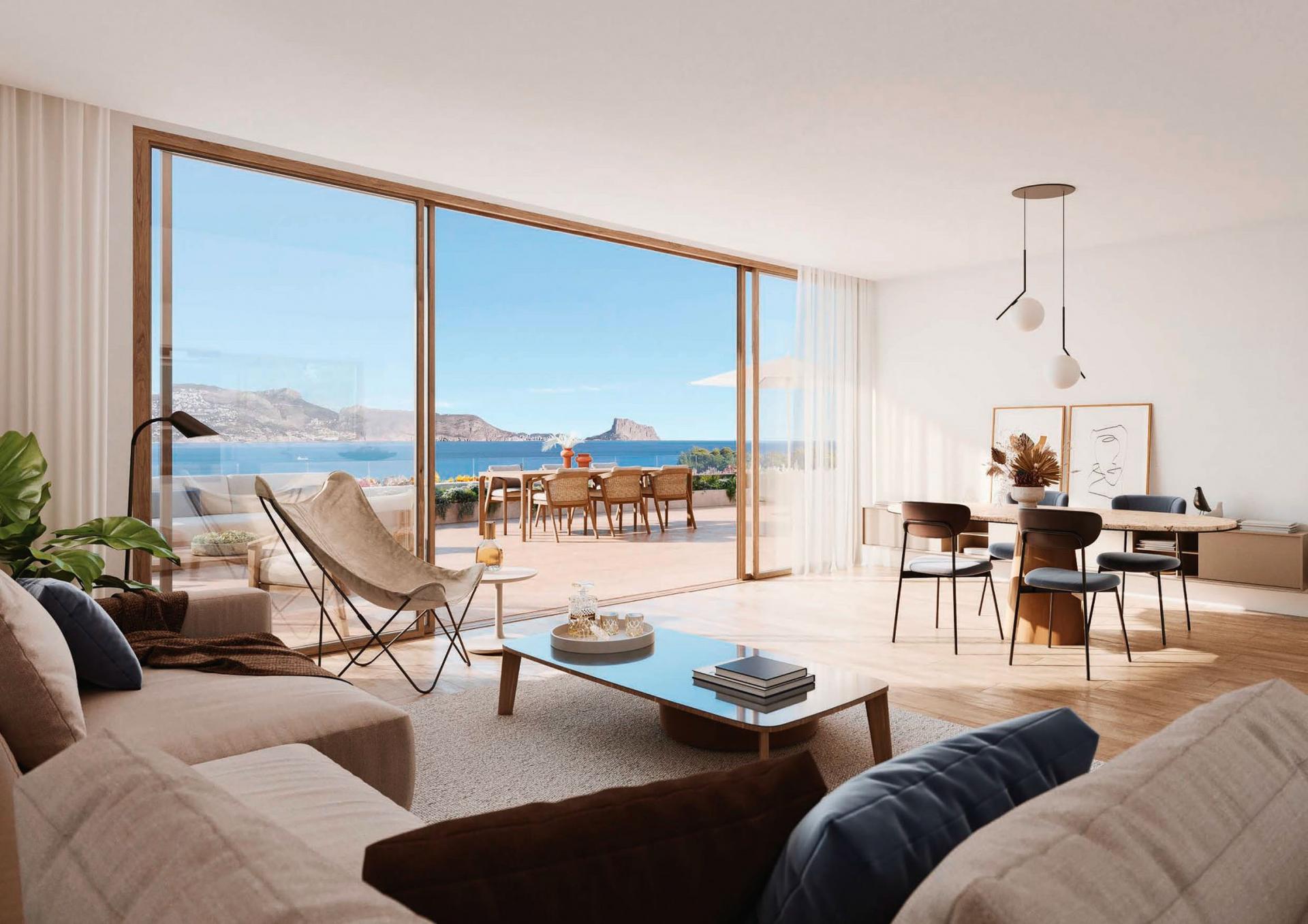 3 Bed, 2 Bath, ApartmentFor Sale, Alfas del Pi, Alicante