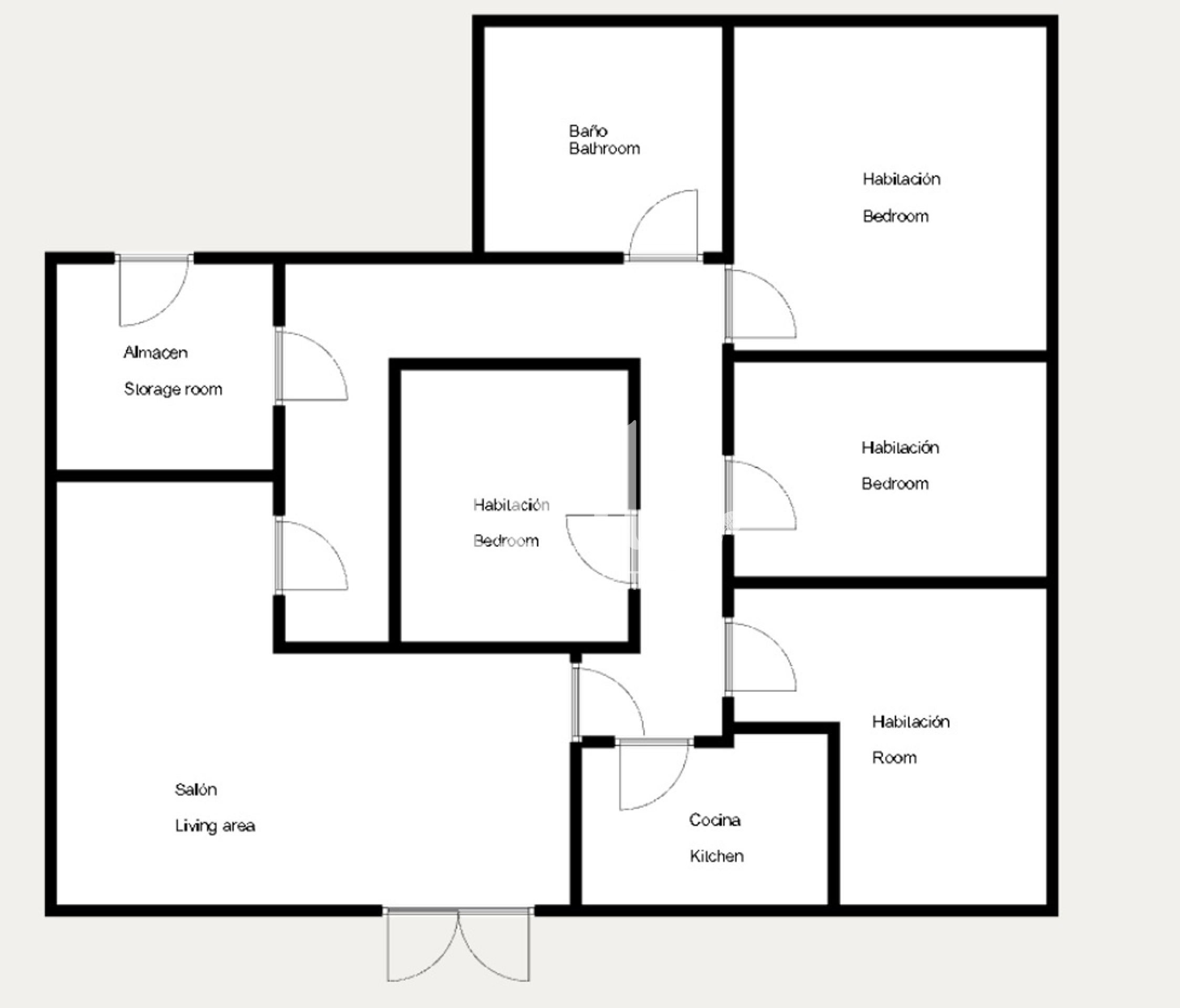 4 Bed, 2 Bath, HouseFor Sale, Yegen, Granada