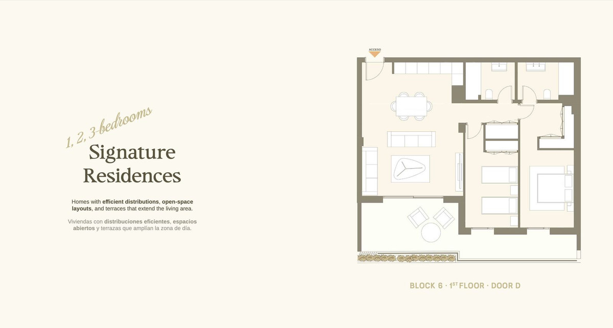 3 Bed, 3 Bath, ApartmentFor Sale, Marbella, Malaga