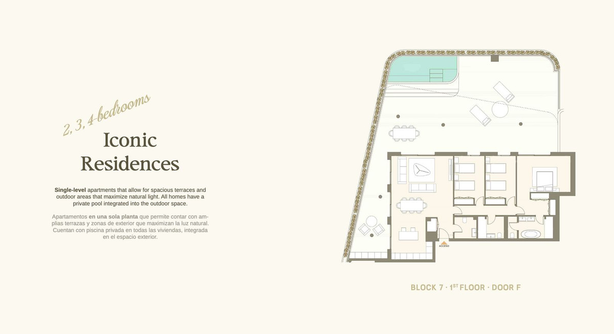 3 Bed, 3 Bath, ApartmentFor Sale, Marbella, Malaga