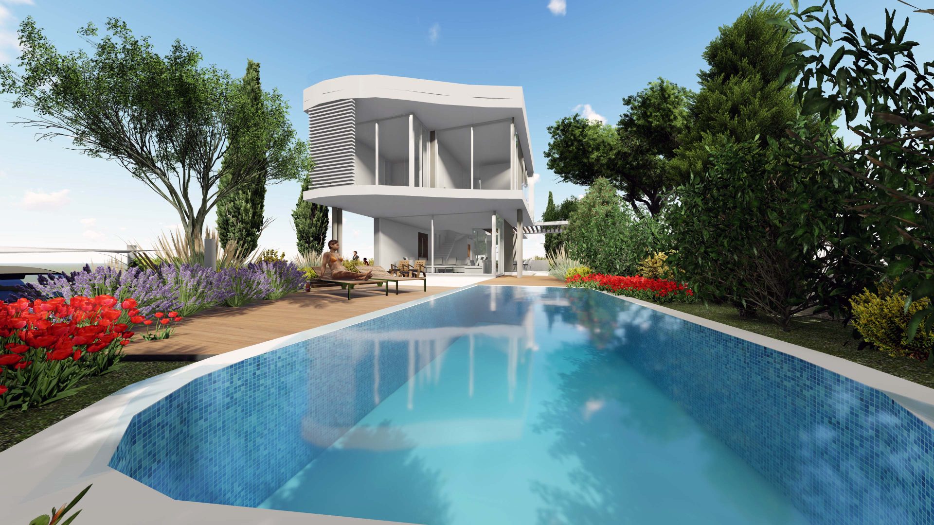 4 Bed, 3 Bath, HouseFor Sale, Chloraka, Paphos
