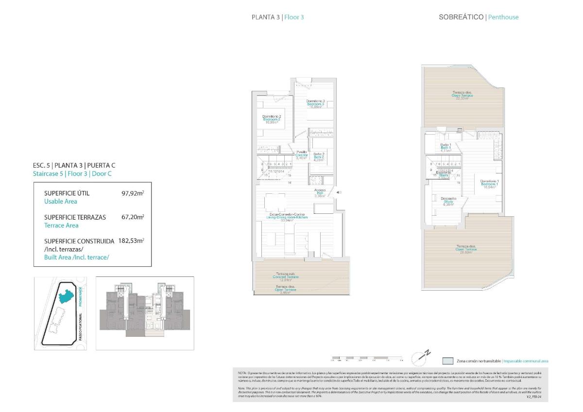 3 Bed, 2 Bath, ApartmentFor Sale, Villajoyosa, Costa Blanca