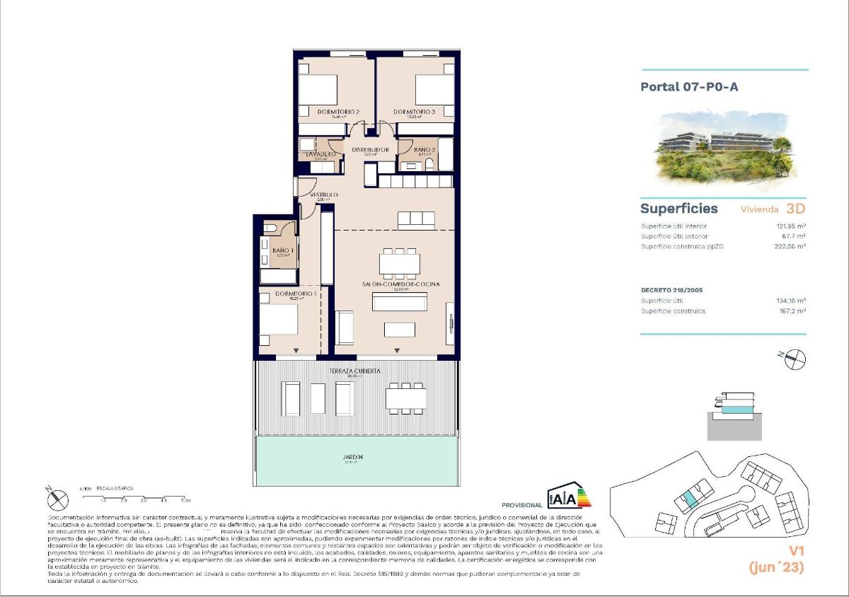 3 Bed, 2 Bath, ApartmentFor Sale, Estepona, Costa del Sol
