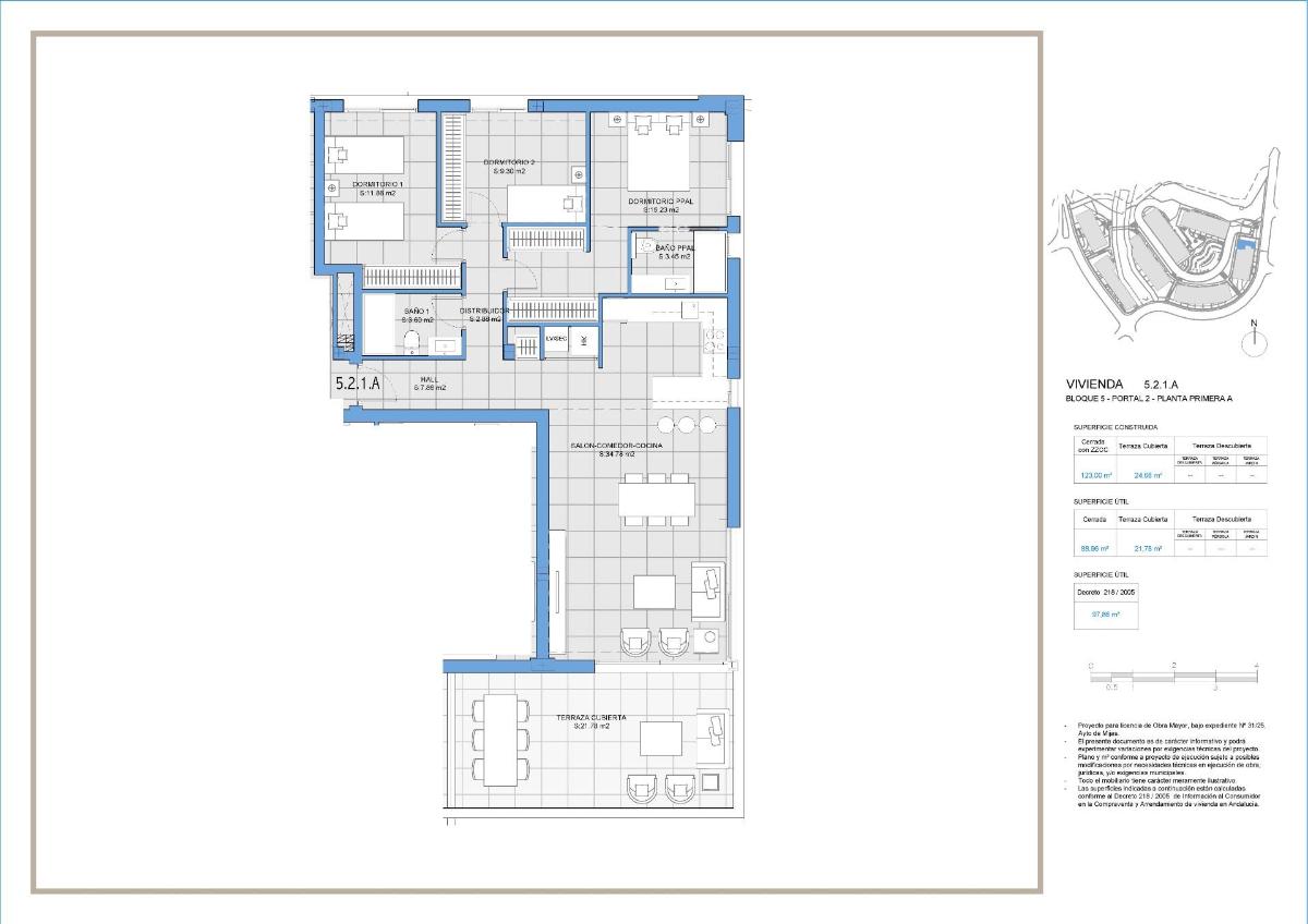 3 Bed, 2 Bath, ApartmentFor Sale, Mijas, Costa del Sol