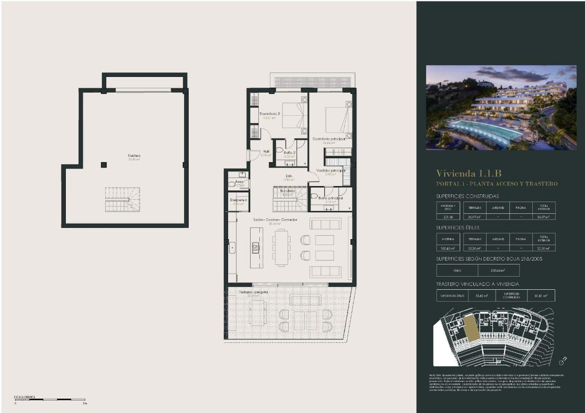 2 Bed, 2 Bath, ApartmentFor Sale, Benahavis, Costa del Sol