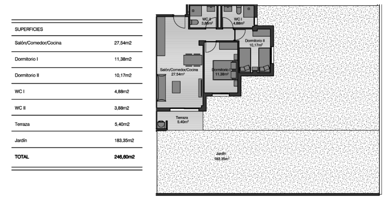 2 Bed, 2 Bath, ApartmentFor Sale, San Miguel de Salinas, Alicante
