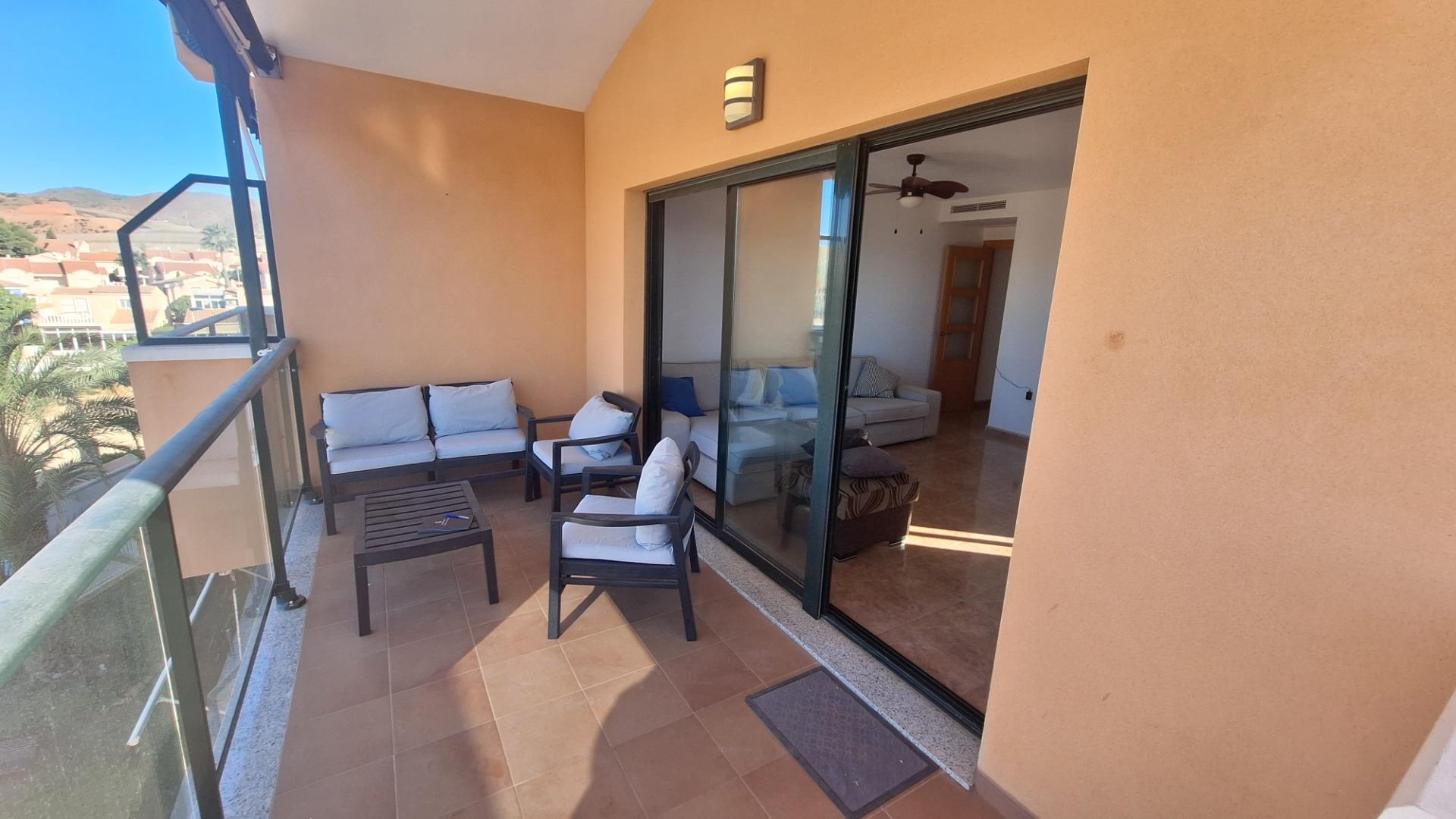 3 Bed, 2 Bath, ApartmentFor Sale, Puerto de Mazarron, Murcia