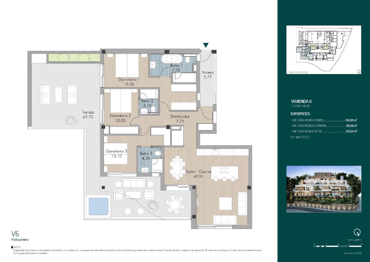 3 Bed, 2 Bath, ApartmentFor Sale, Marbella, Costa del Sol