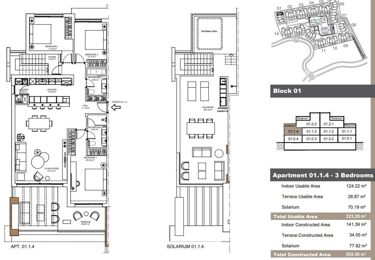 3 Bed, 2 Bath, ApartmentFor Sale, Estepona, Costa del Sol