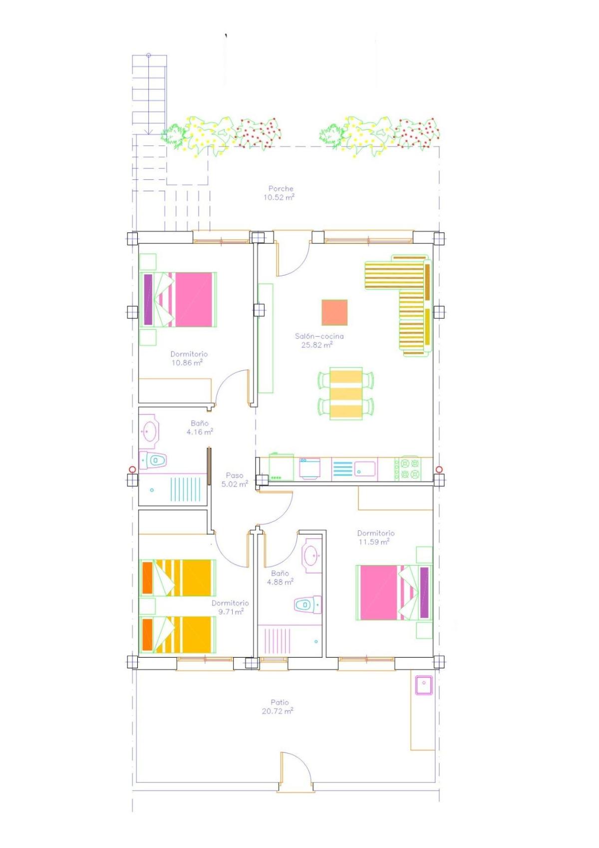 3 Bed, 2 Bath, HouseFor Sale, San Javier, Murcia