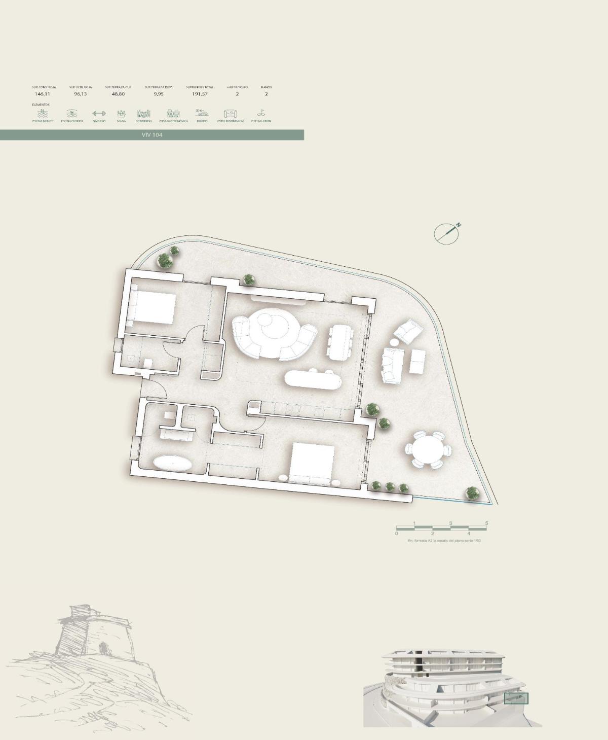 2 Bed, 2 Bath, ApartmentFor Sale, Fuengirola, Costa del Sol