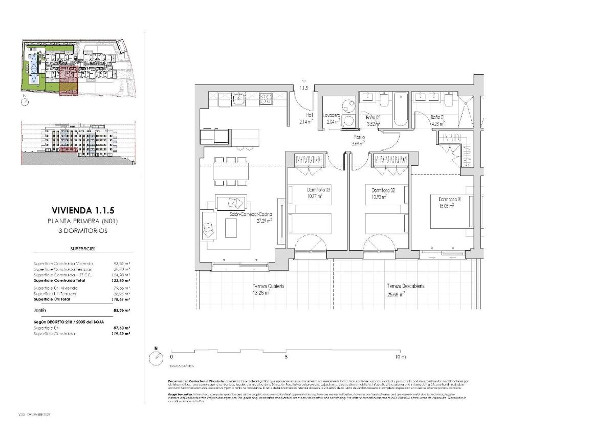 3 Bed, 2 Bath, ApartmentFor Sale, Estepona, Costa del Sol