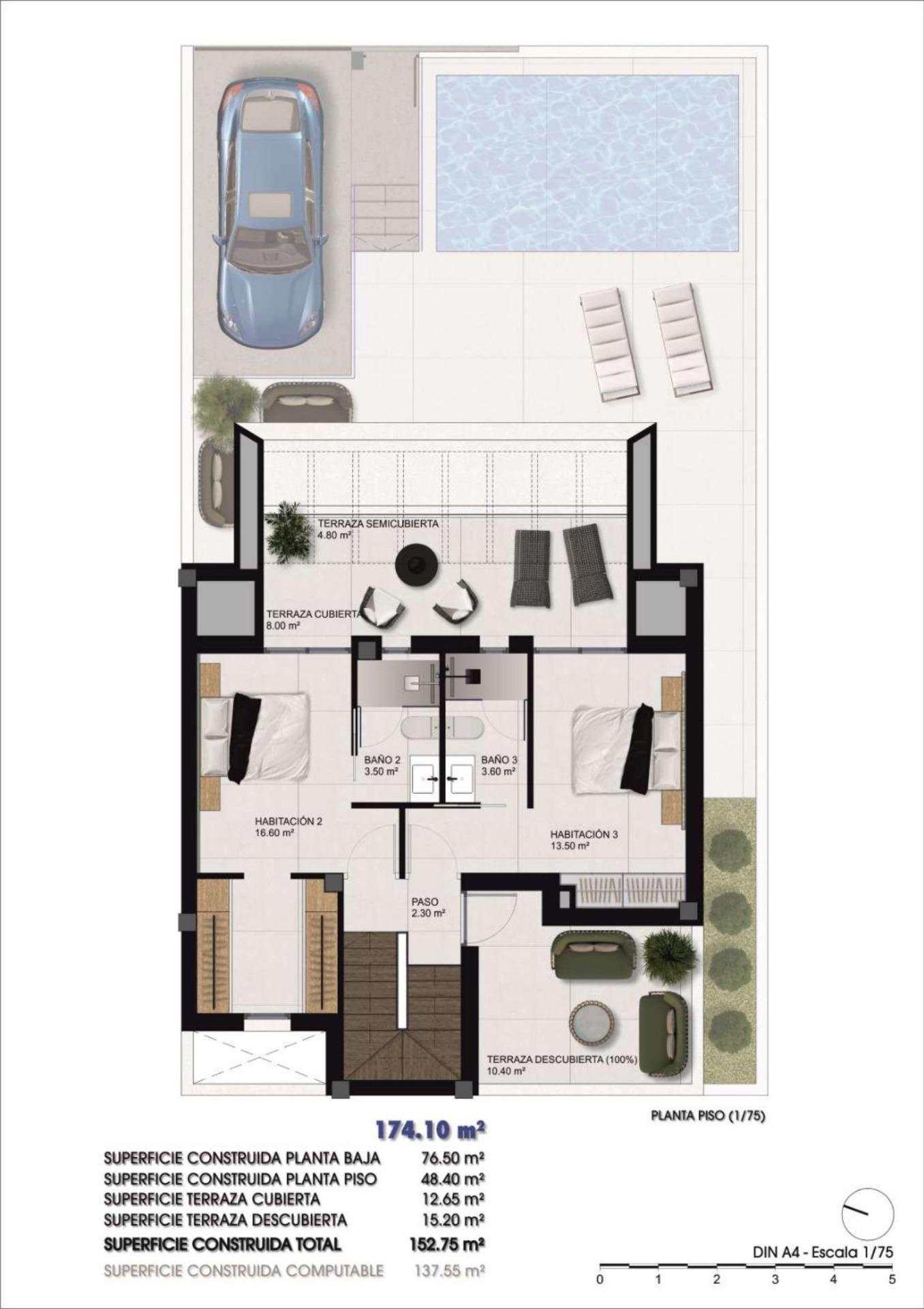 3 Bed, 3 Bath, HouseFor Sale, Dolores, Alicante