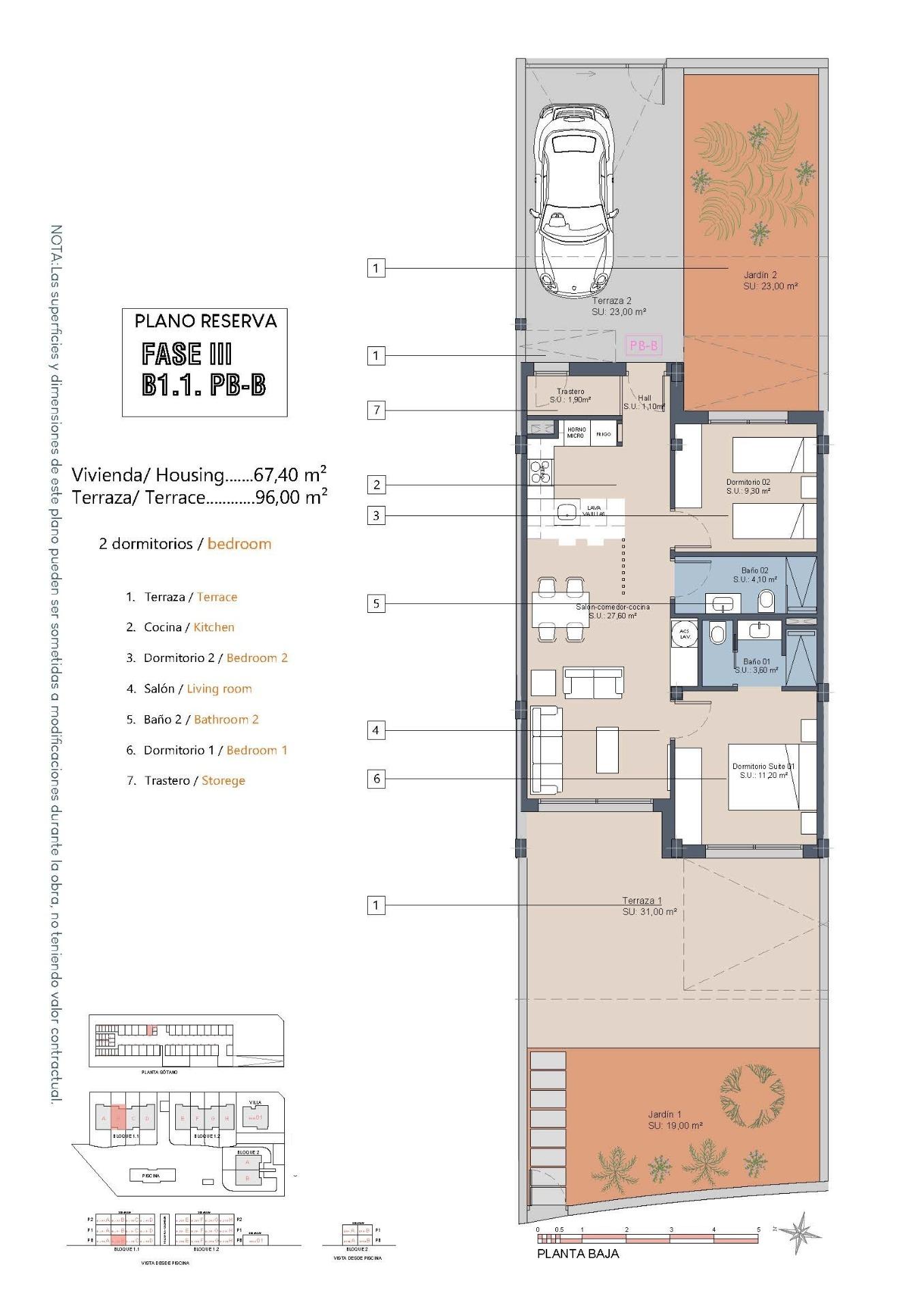 2 Bed, 2 Bath, ApartmentFor Sale, Los Alcazares, Murcia