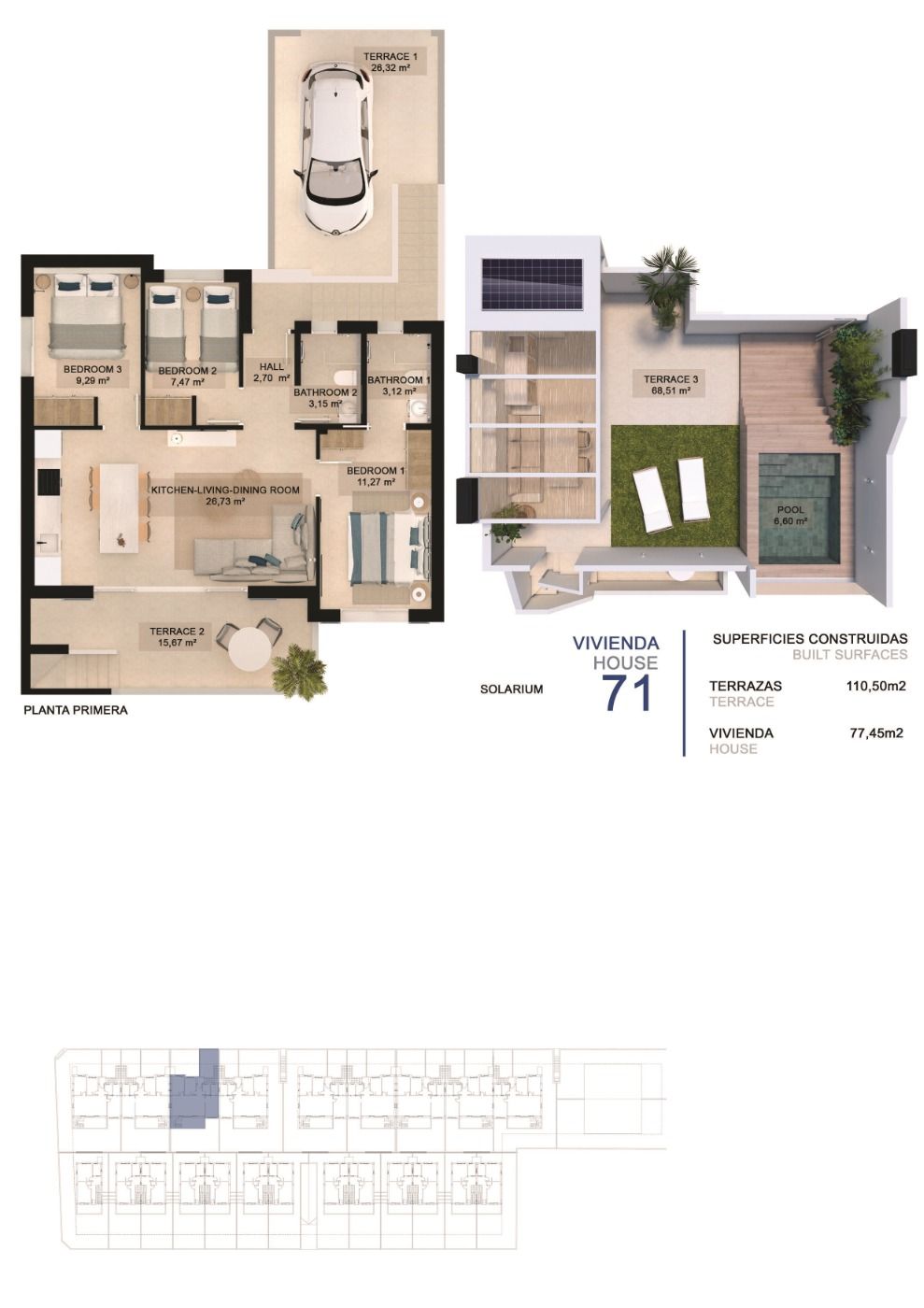 3 Bed, 2 Bath, HouseFor Sale, Pilar De La Horadada, Alicante