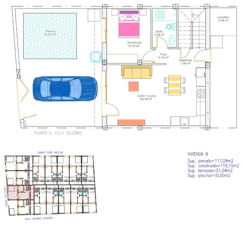 3 Bed, 2 Bath, HouseFor Sale, Avileses, Murcia