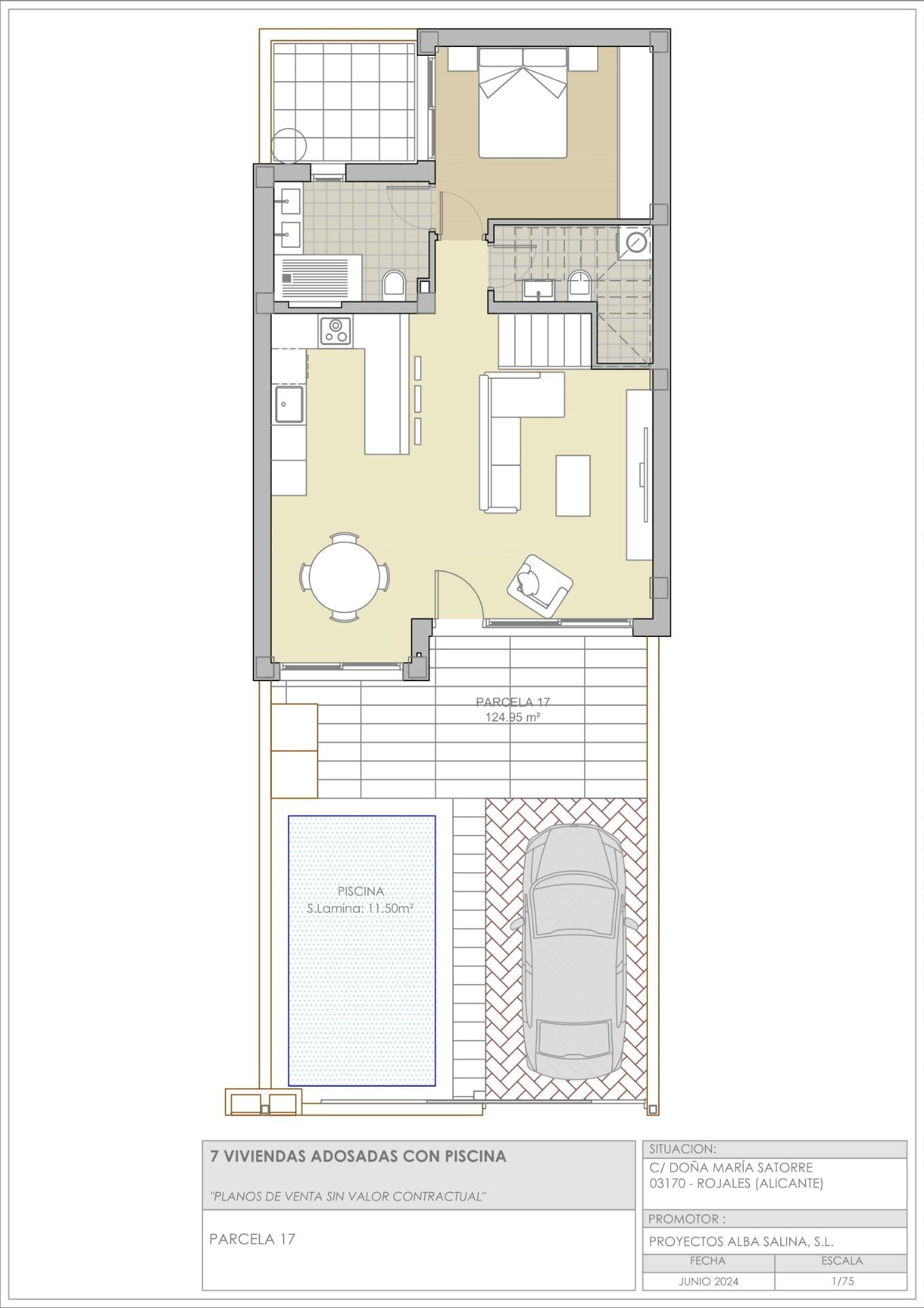 3 Bed, 2 Bath, HouseFor Sale, Rojales, Alicante