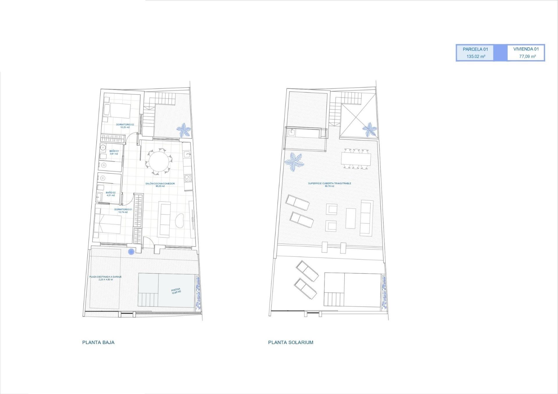 2 Bed, 2 Bath, HouseFor Sale, Torre Pacheco, Murcia
